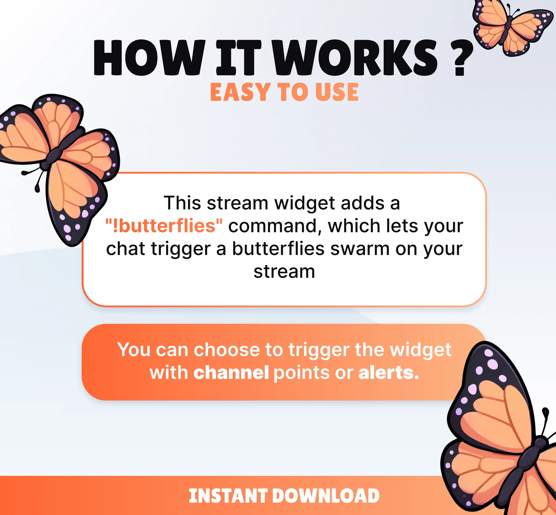Butterflies Command