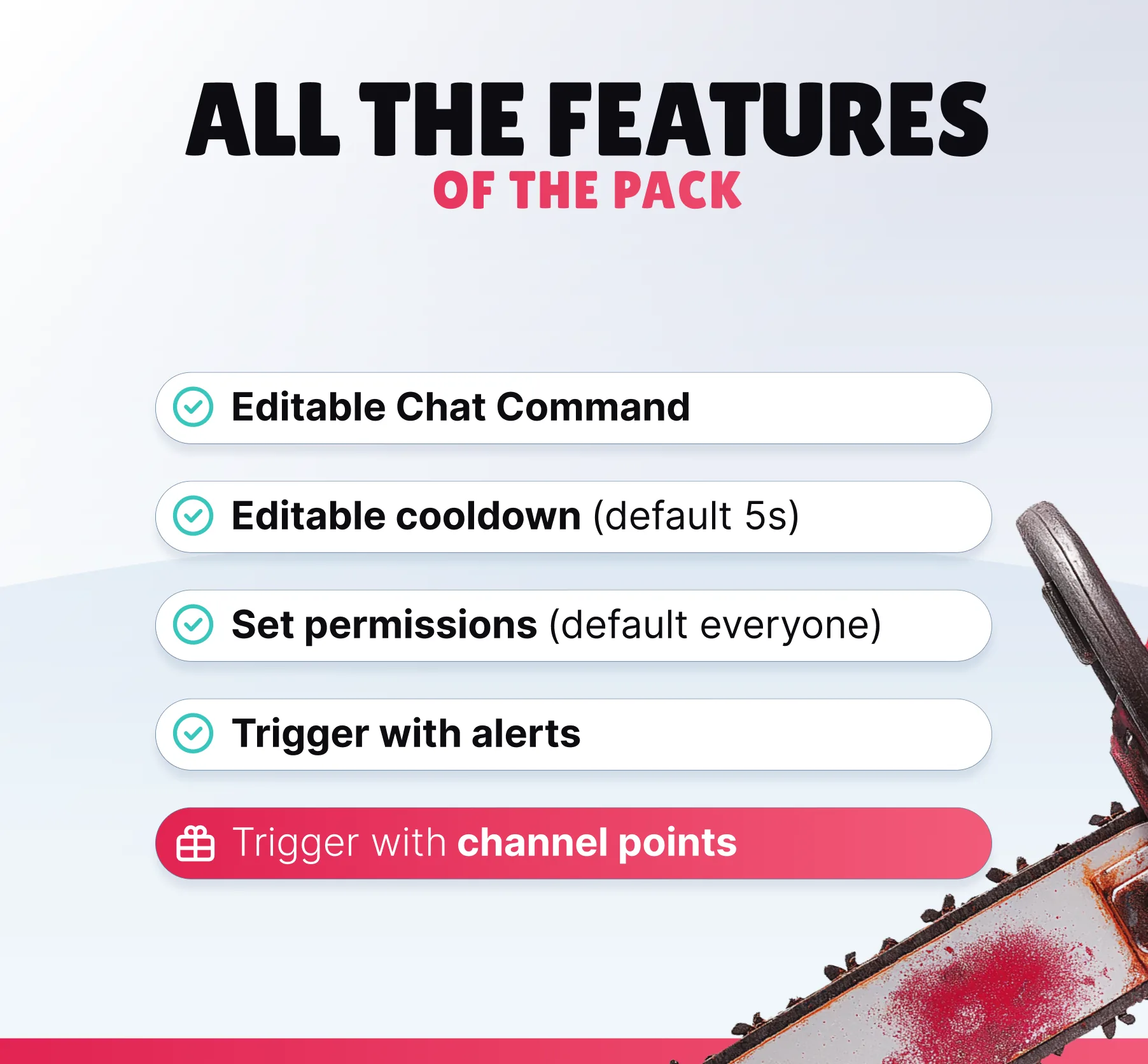 Chainsaw Command