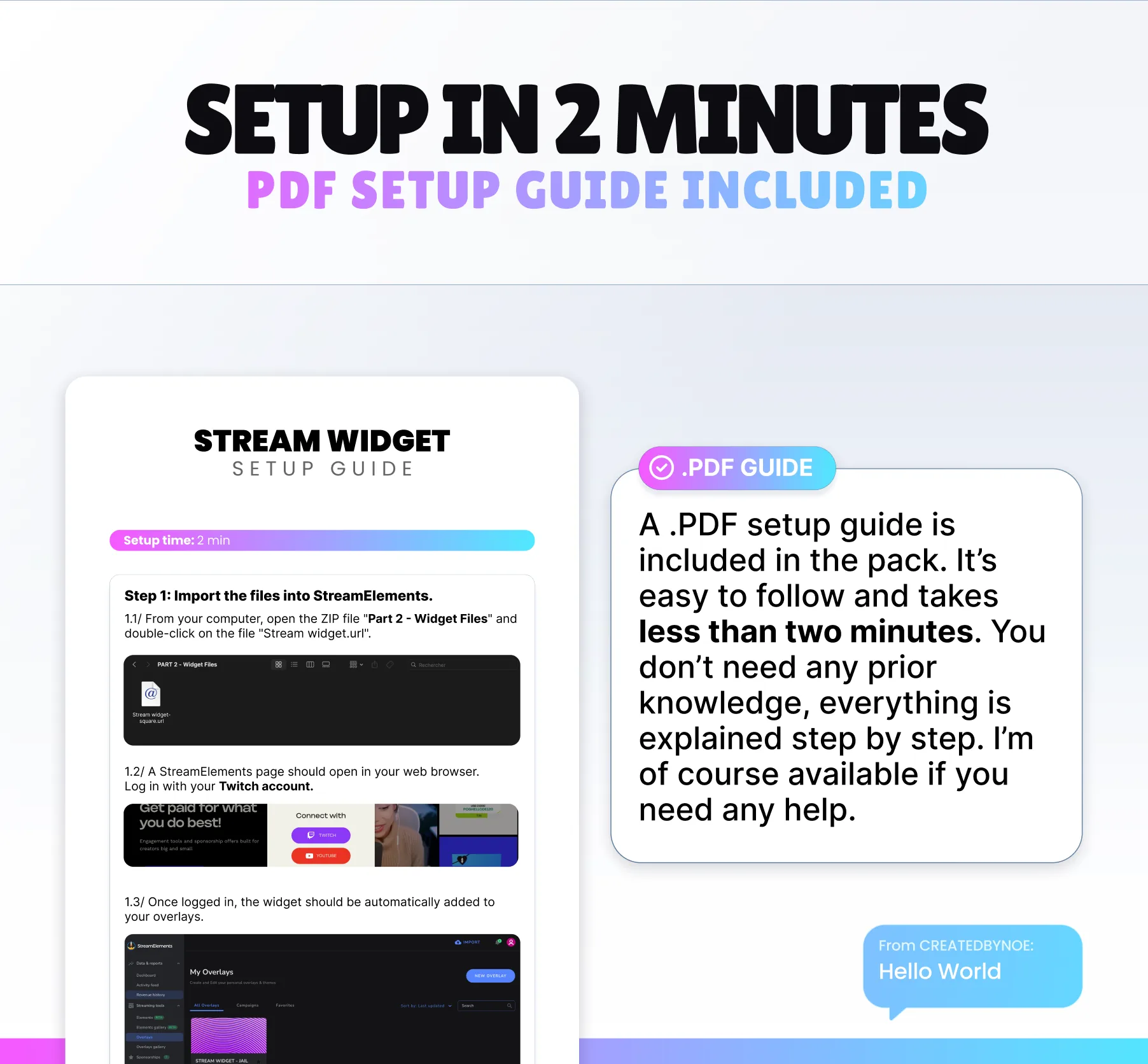 Chat Bubble Command