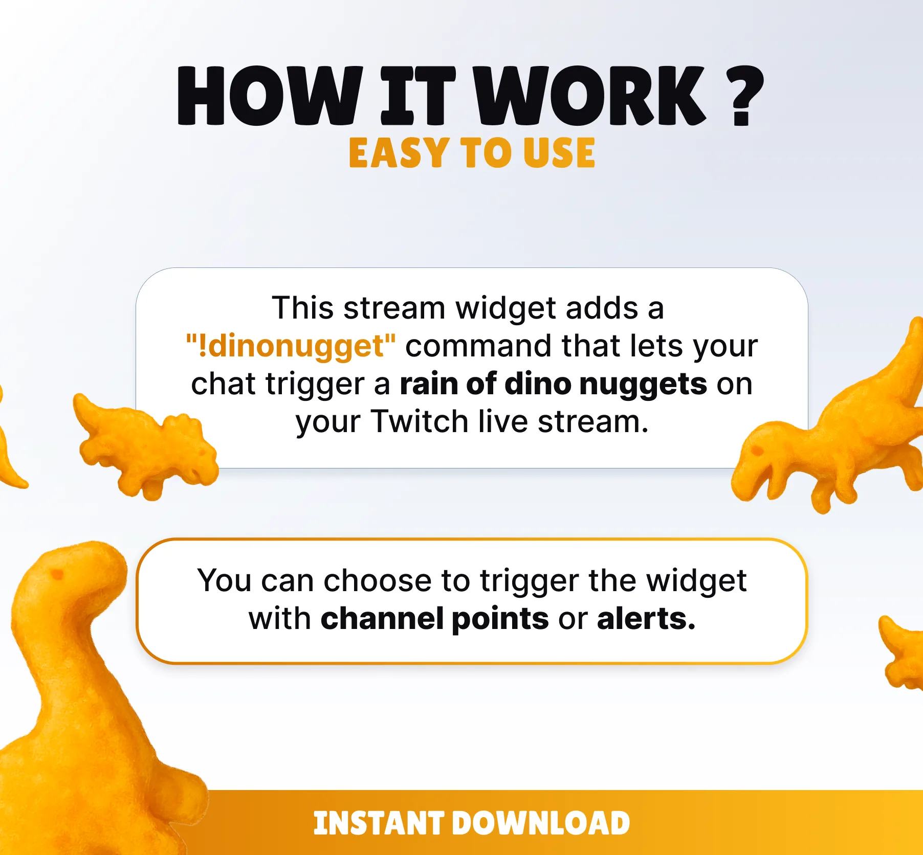 Dino Nugget Command