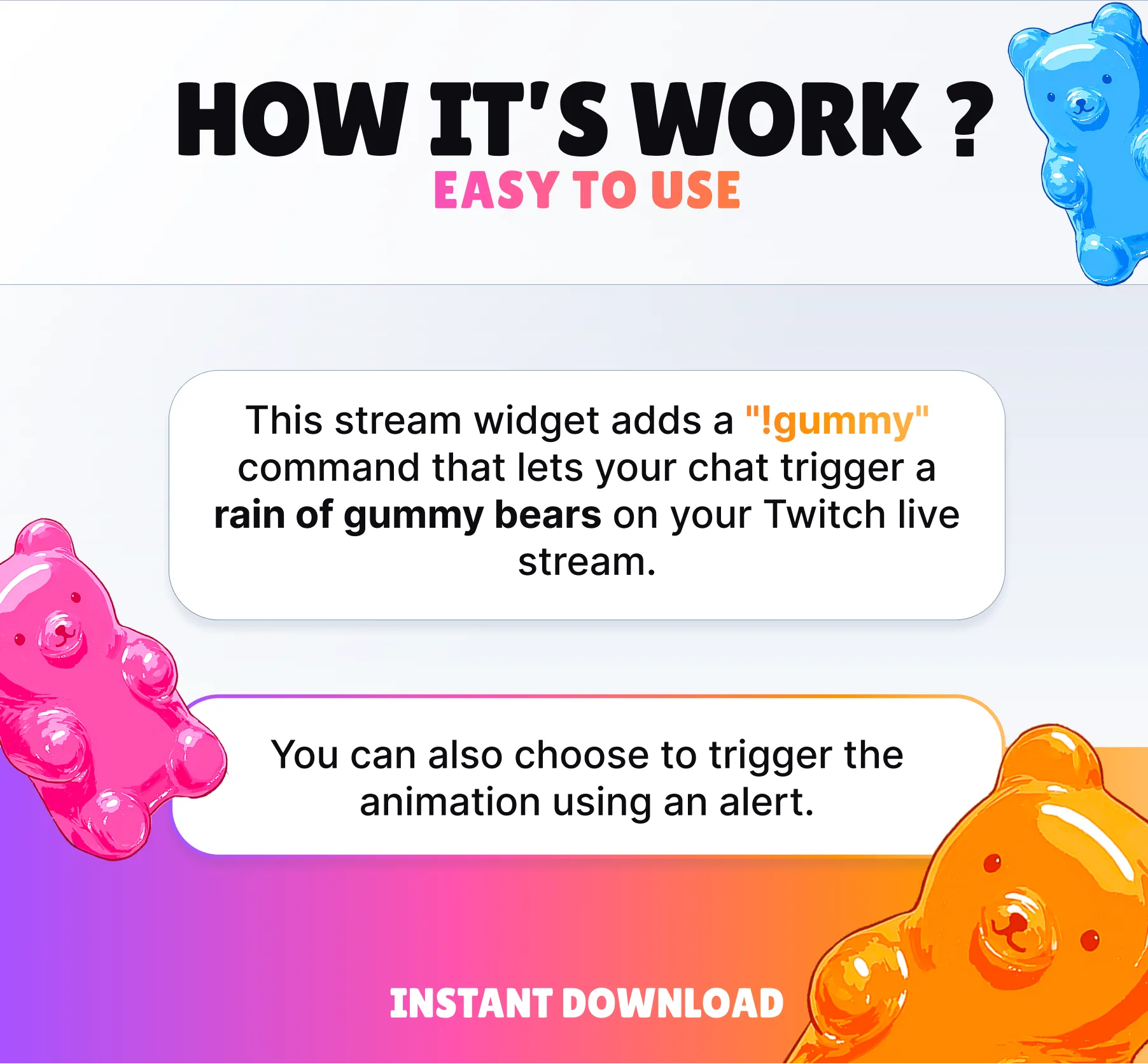 Gummy Bear Command