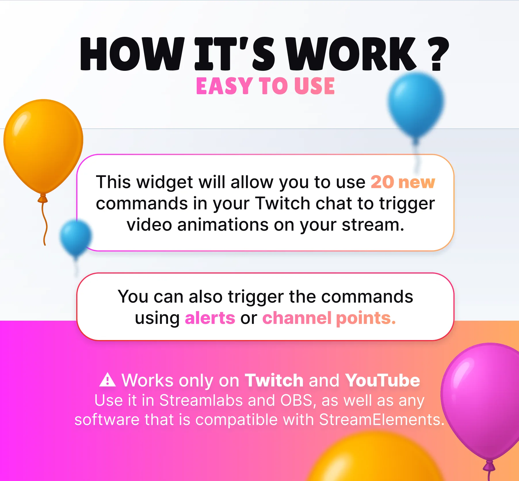 Megapack x20 Commands
