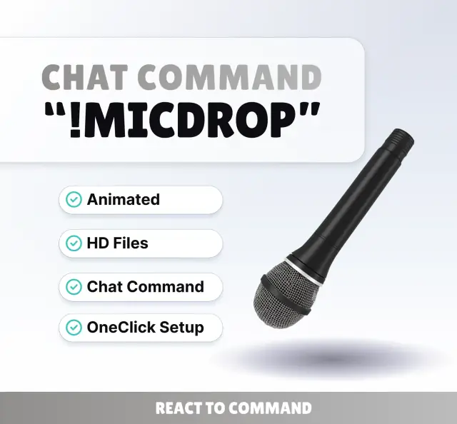 Micdrop Command