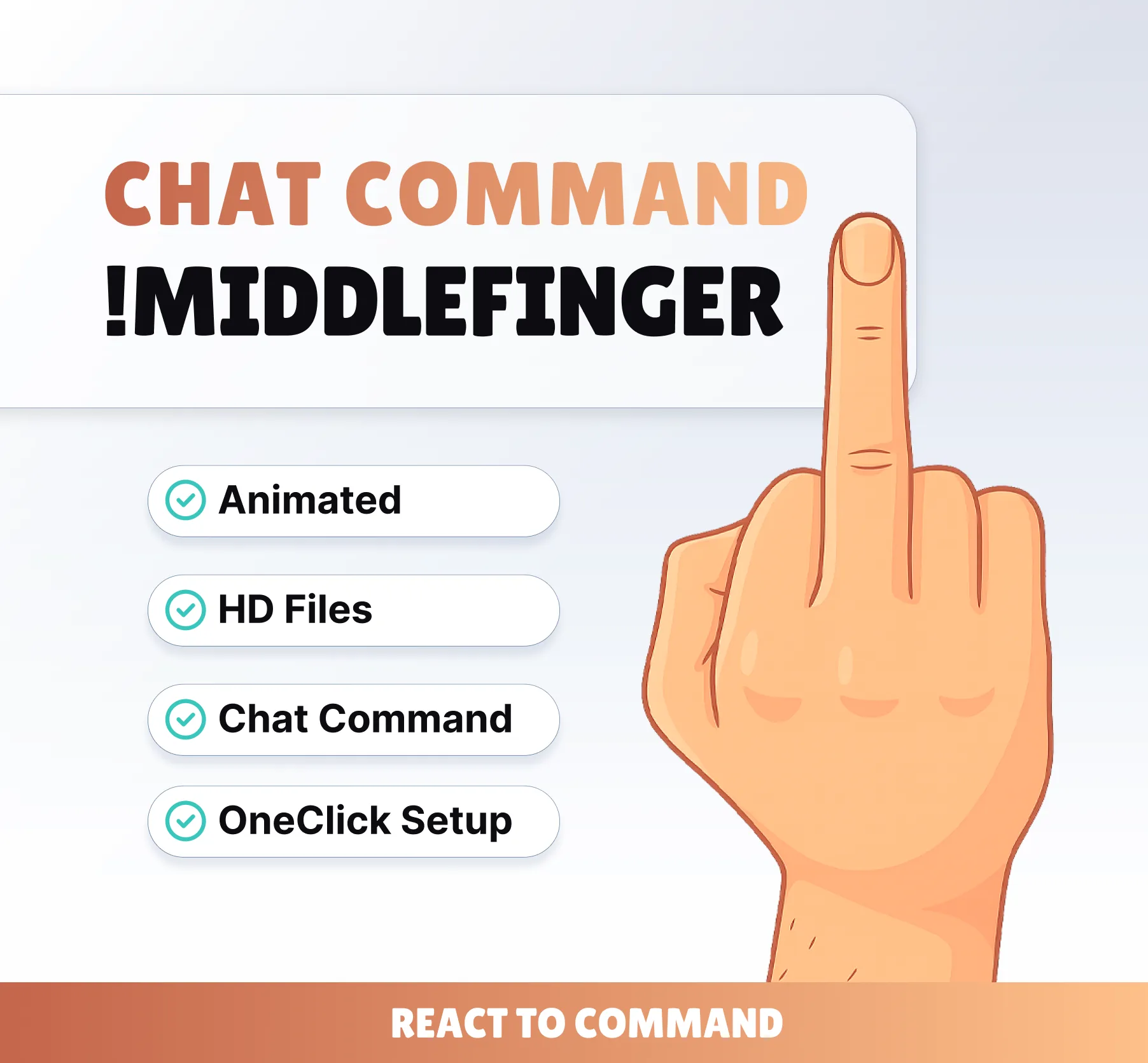 Middle Finger Command