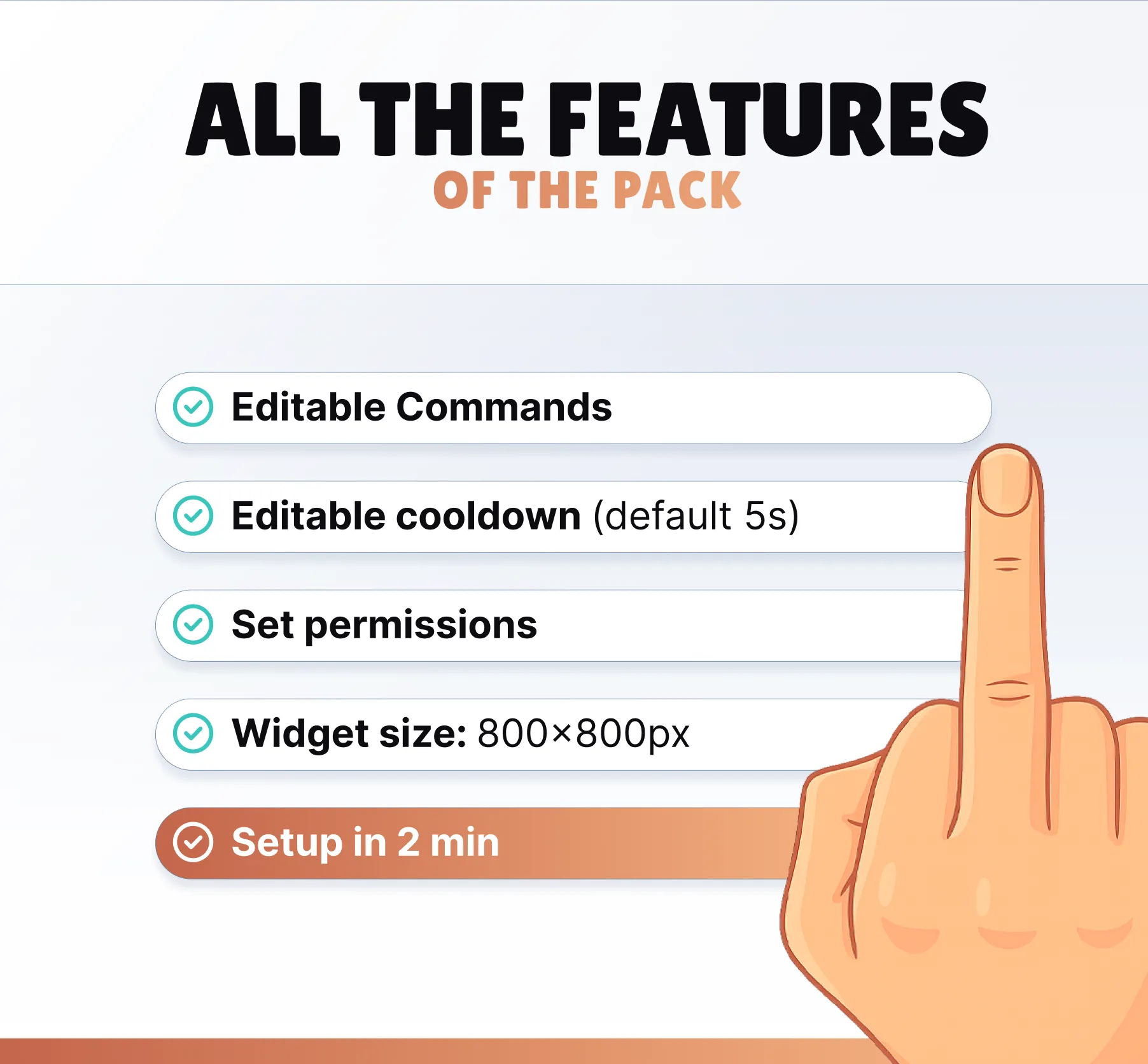 Middle Finger Command