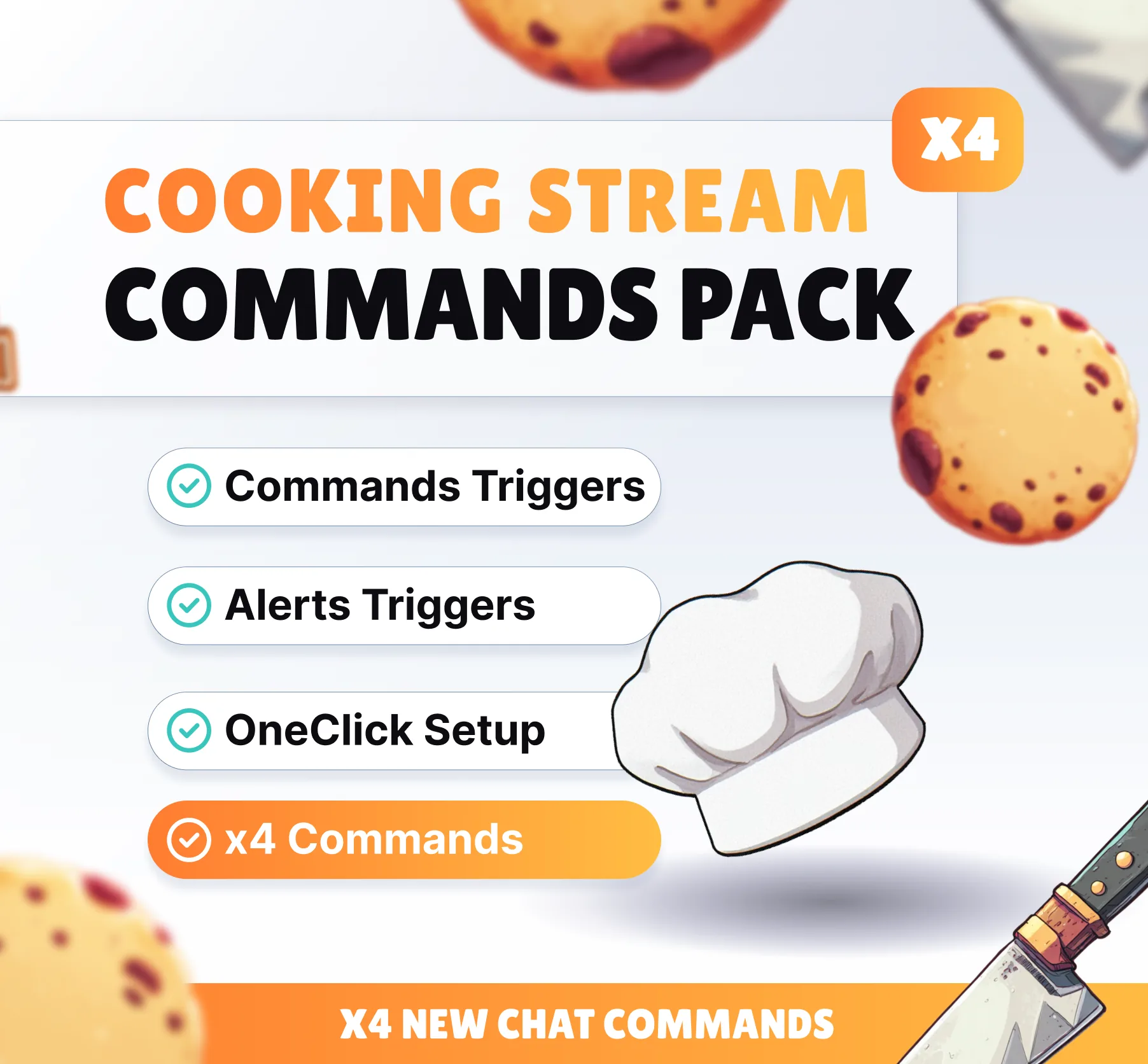 Cooking Command Pack