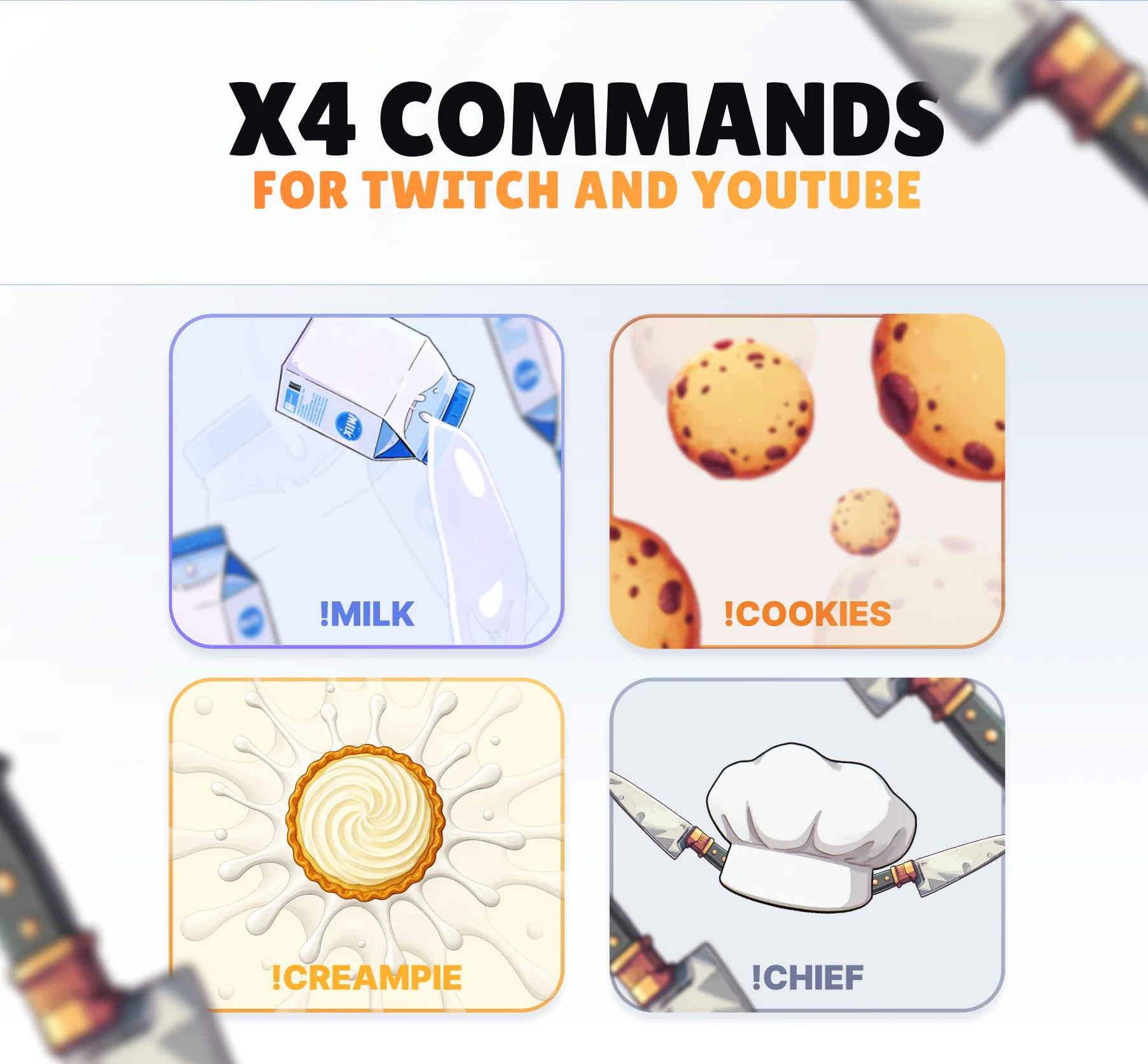 Cooking Command Pack