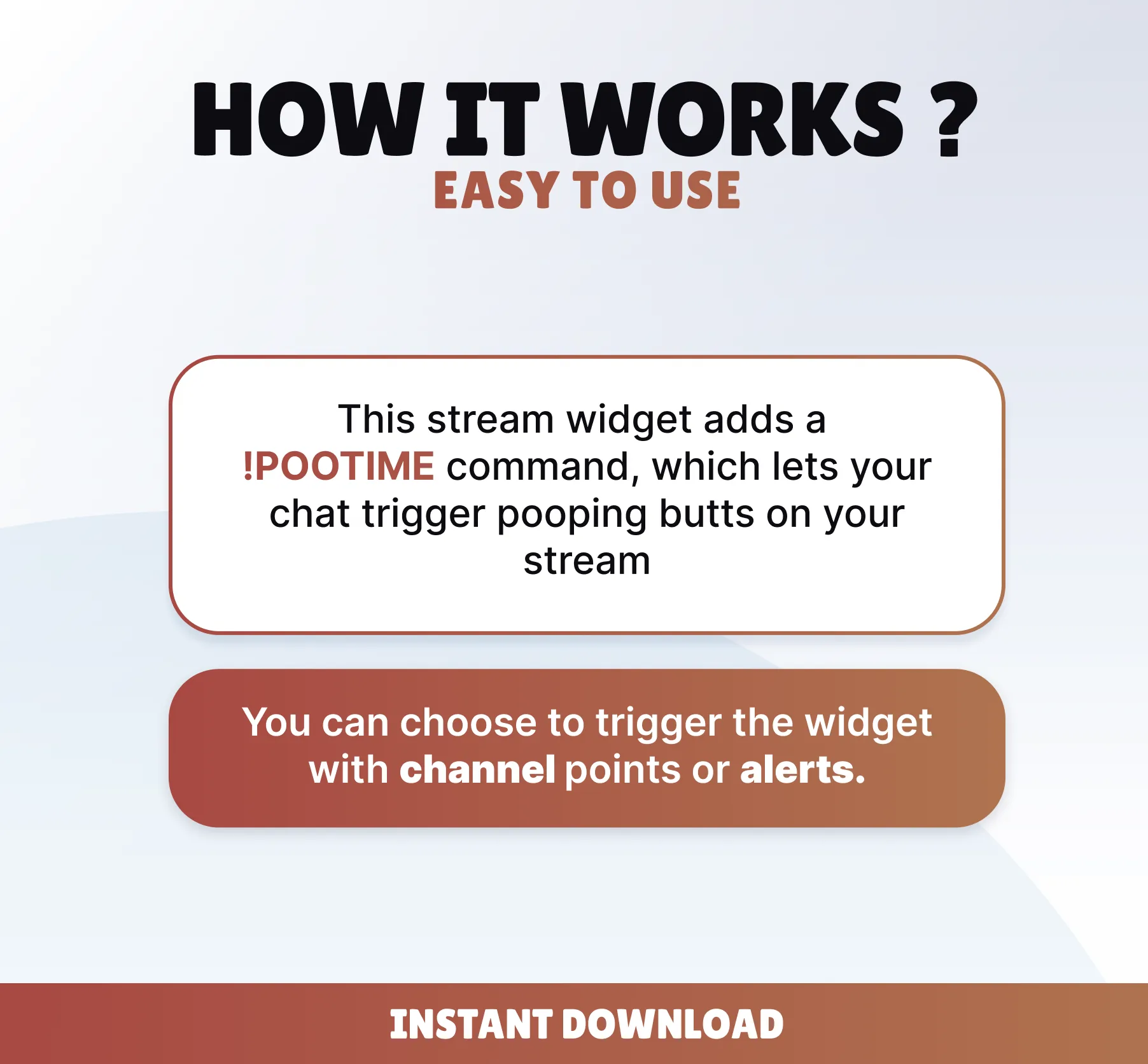 Pootime Command
