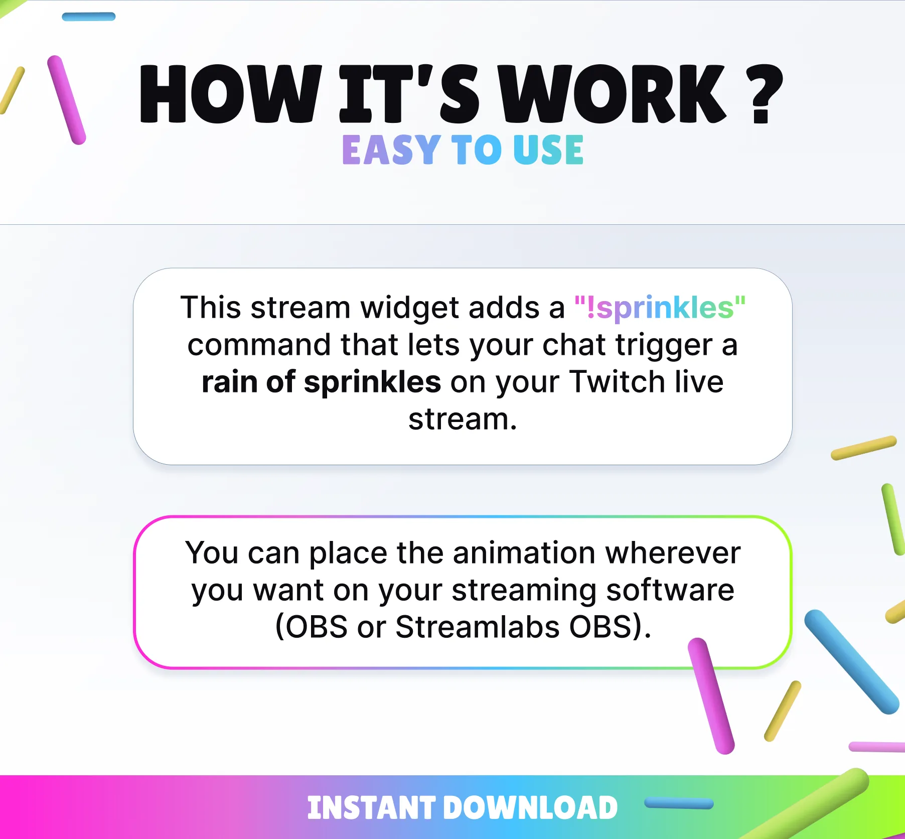 Sprinkles Command