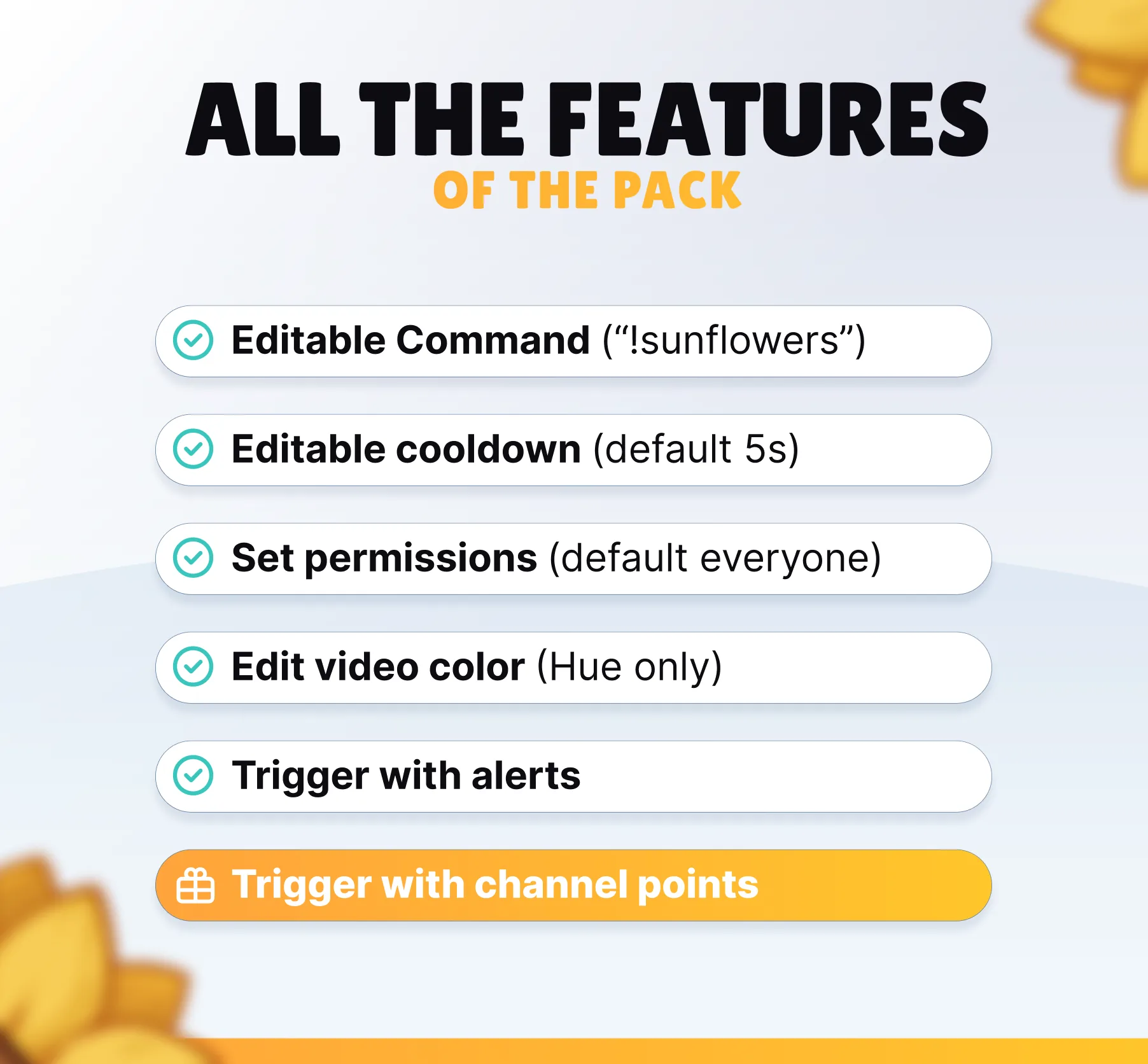 Sunflowers Command
