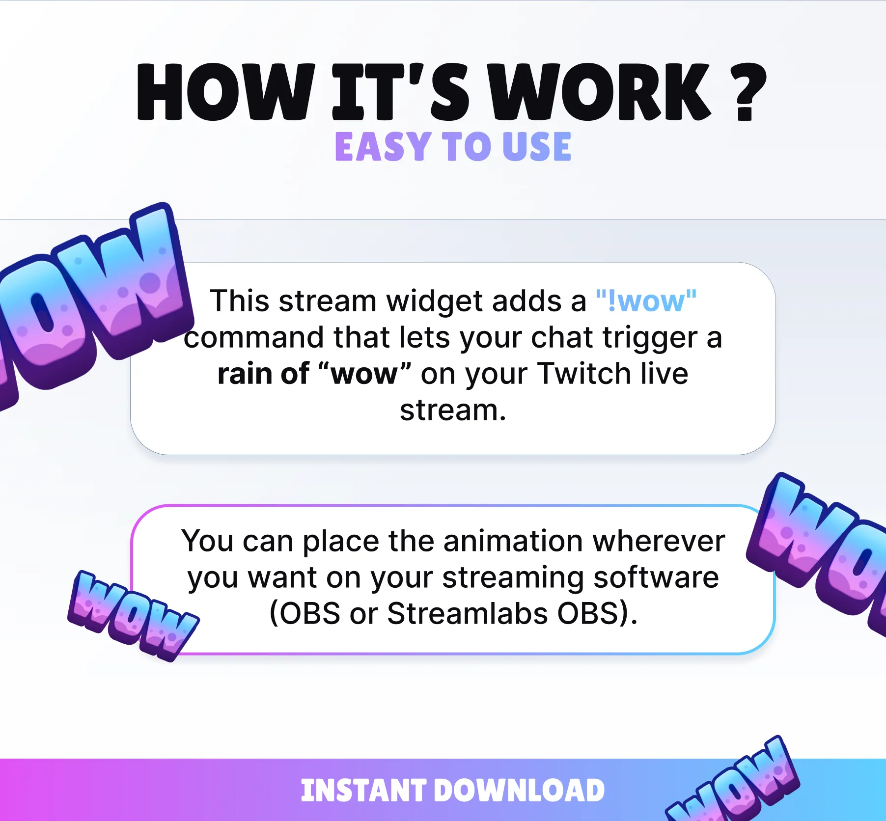WOW Command