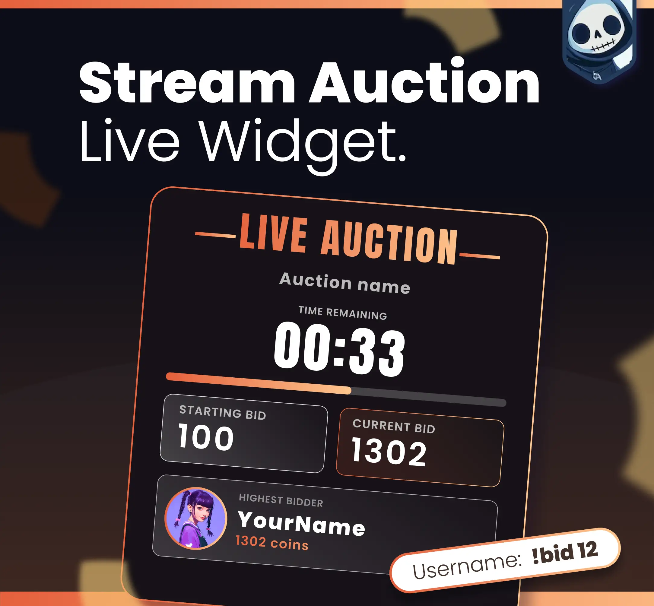Widget Auction
