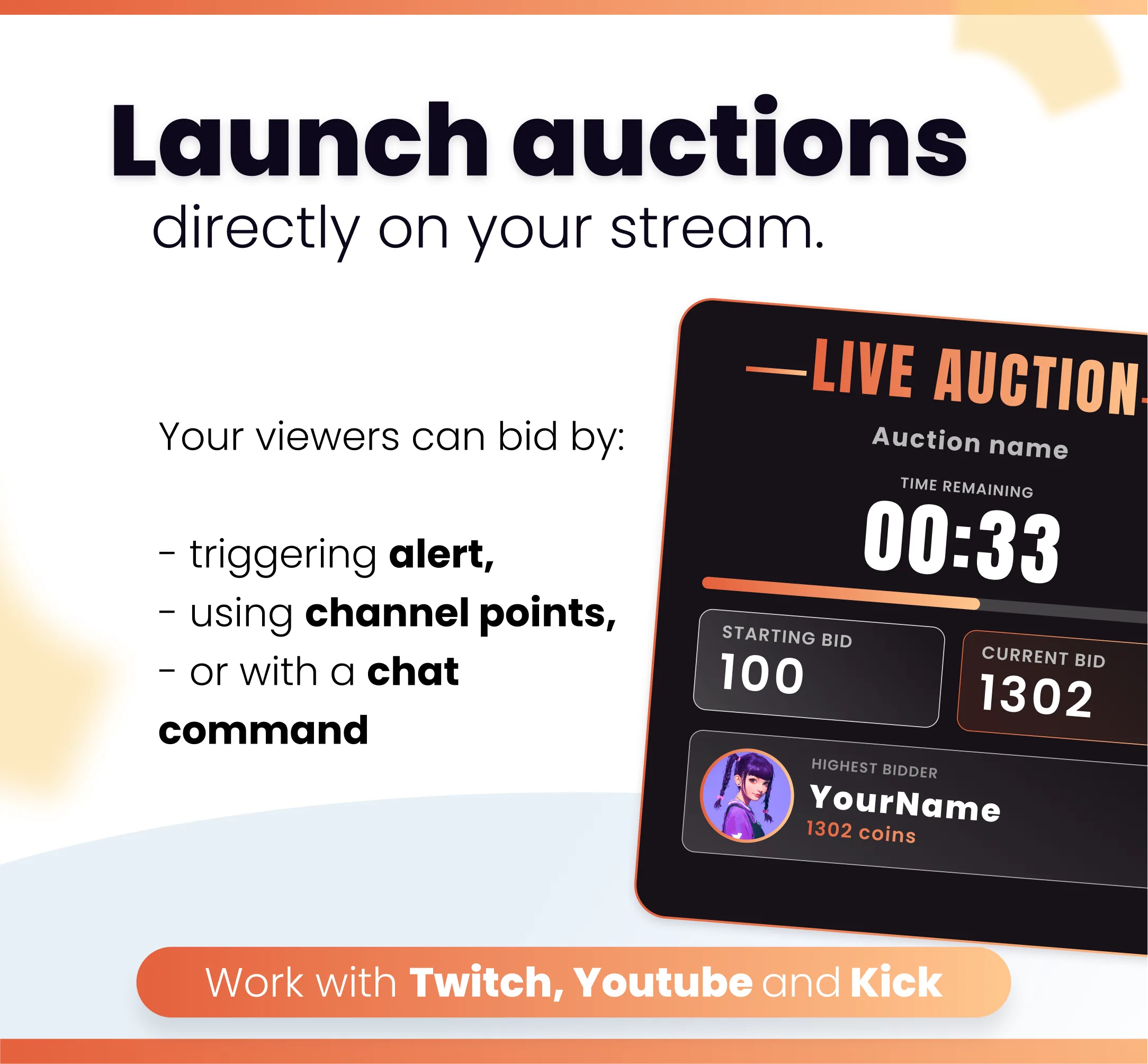 Widget Auction