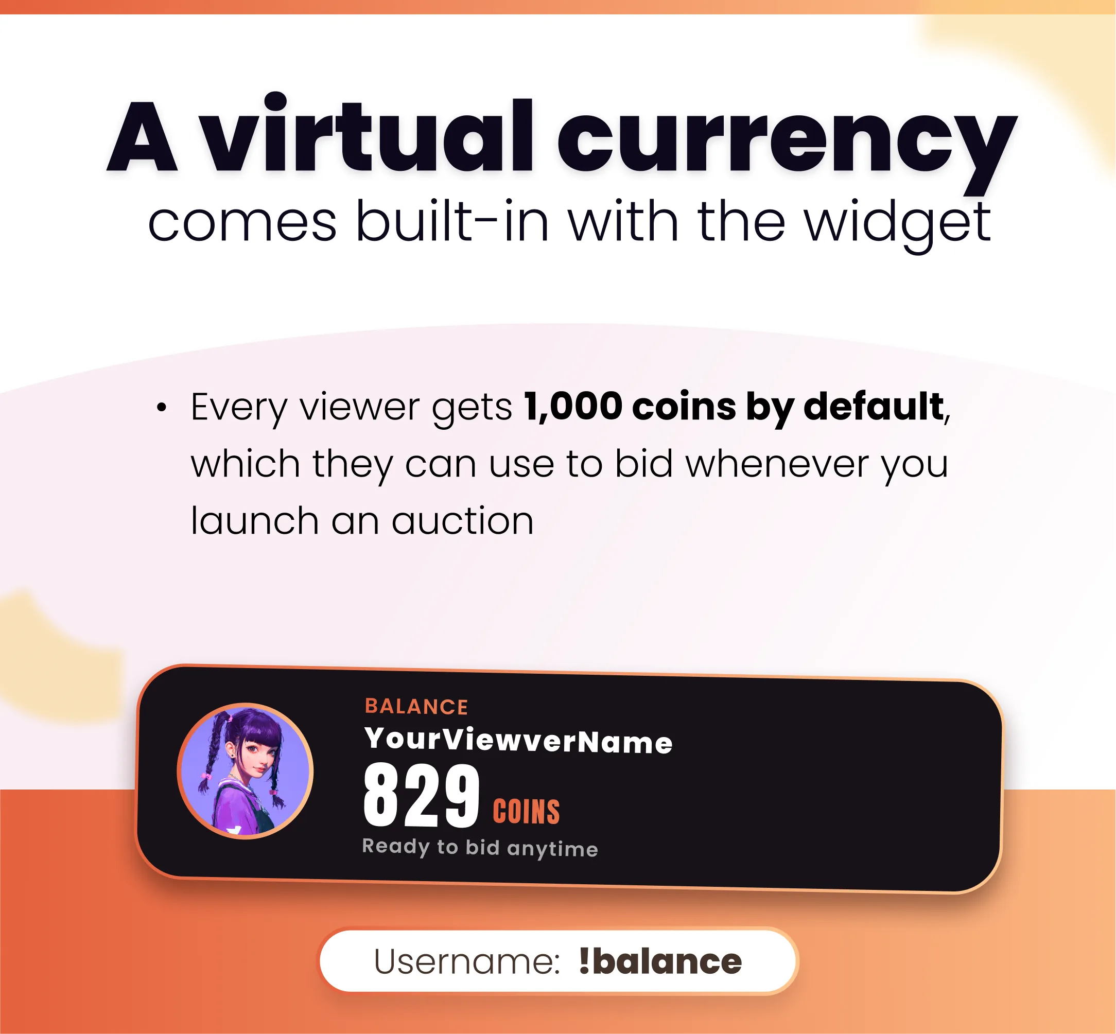 Widget Auction