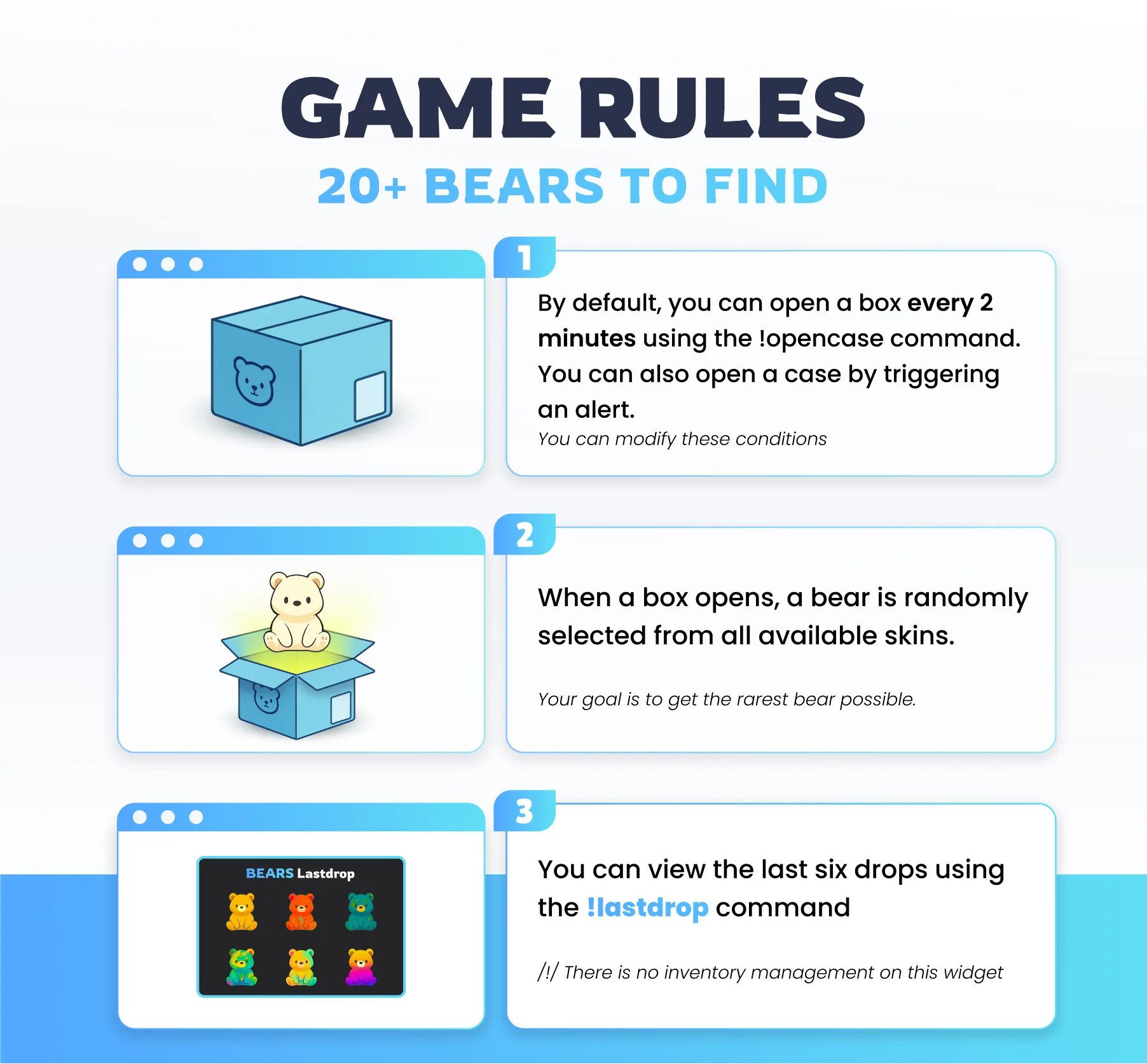 Widget Bears