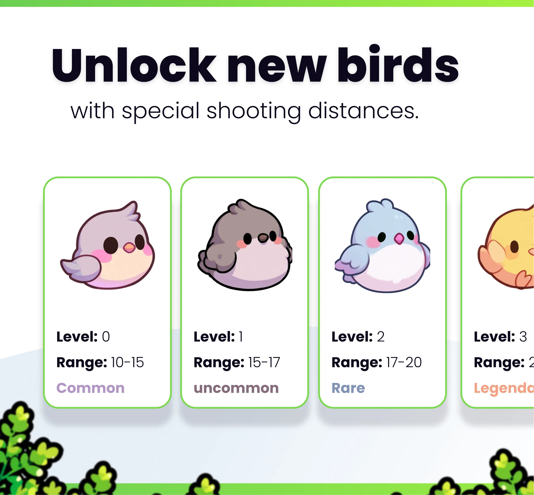 Widget Bird Game