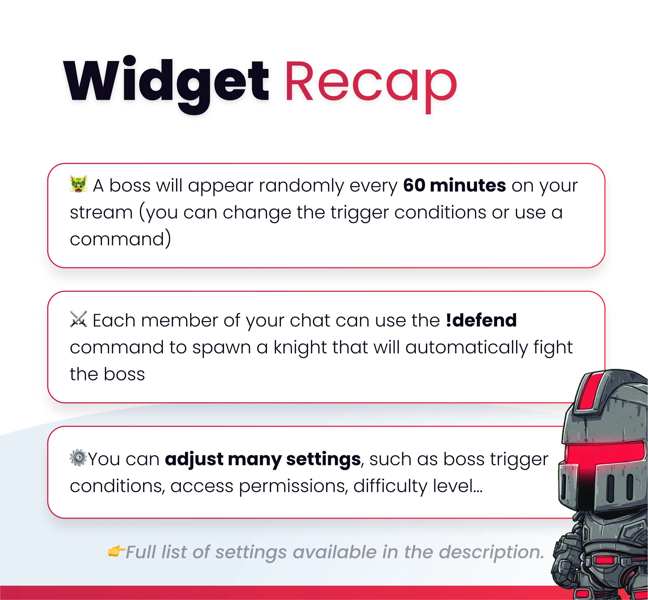 Widget Boss Fight
