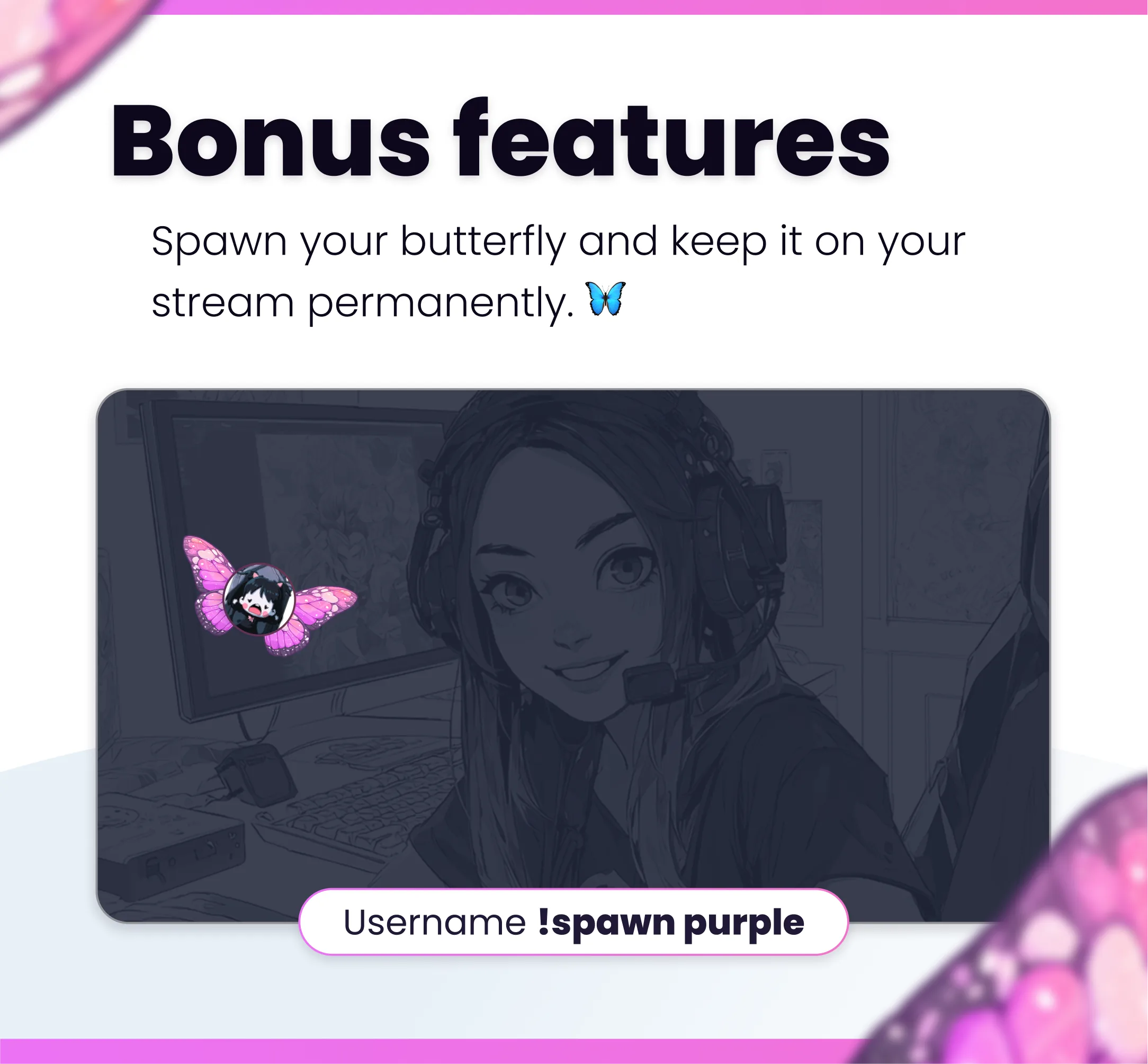 Widget Butterflies Swarm