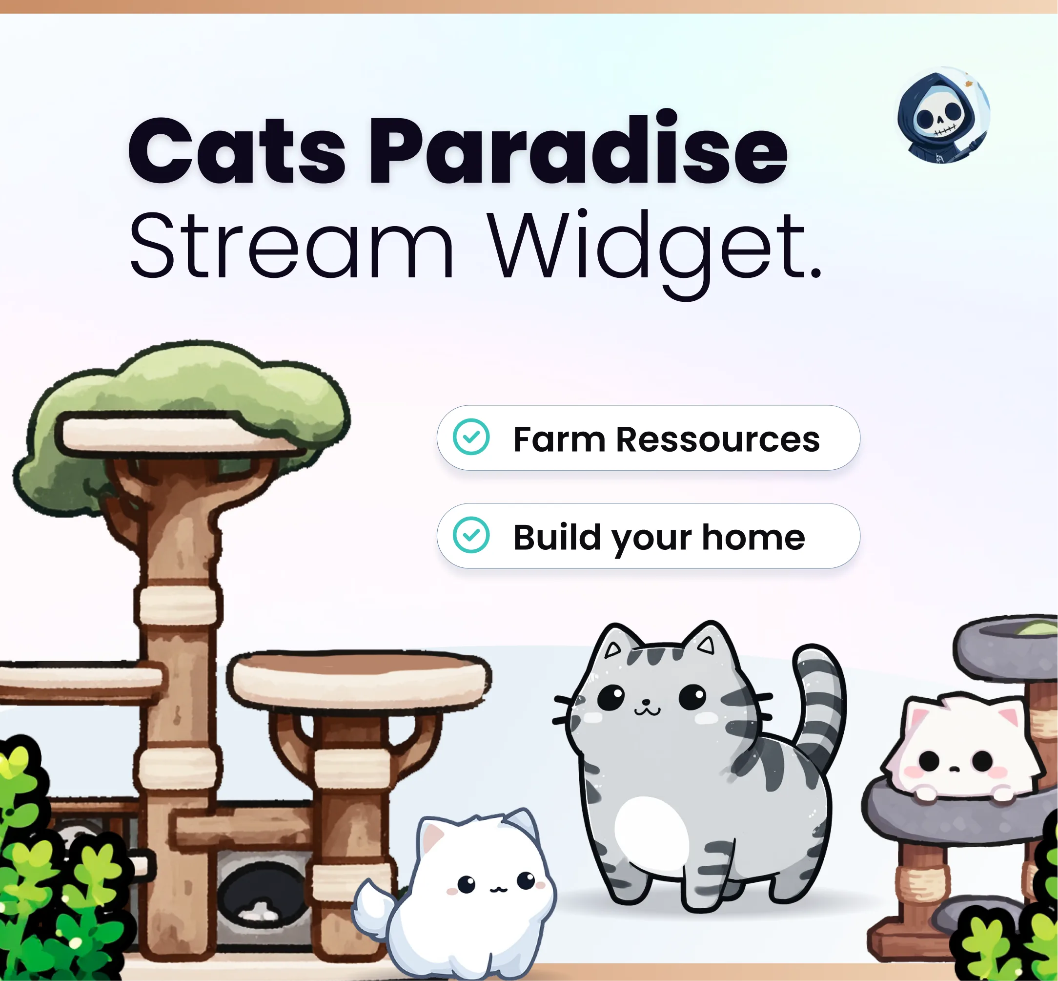 Widget Cats Paradise