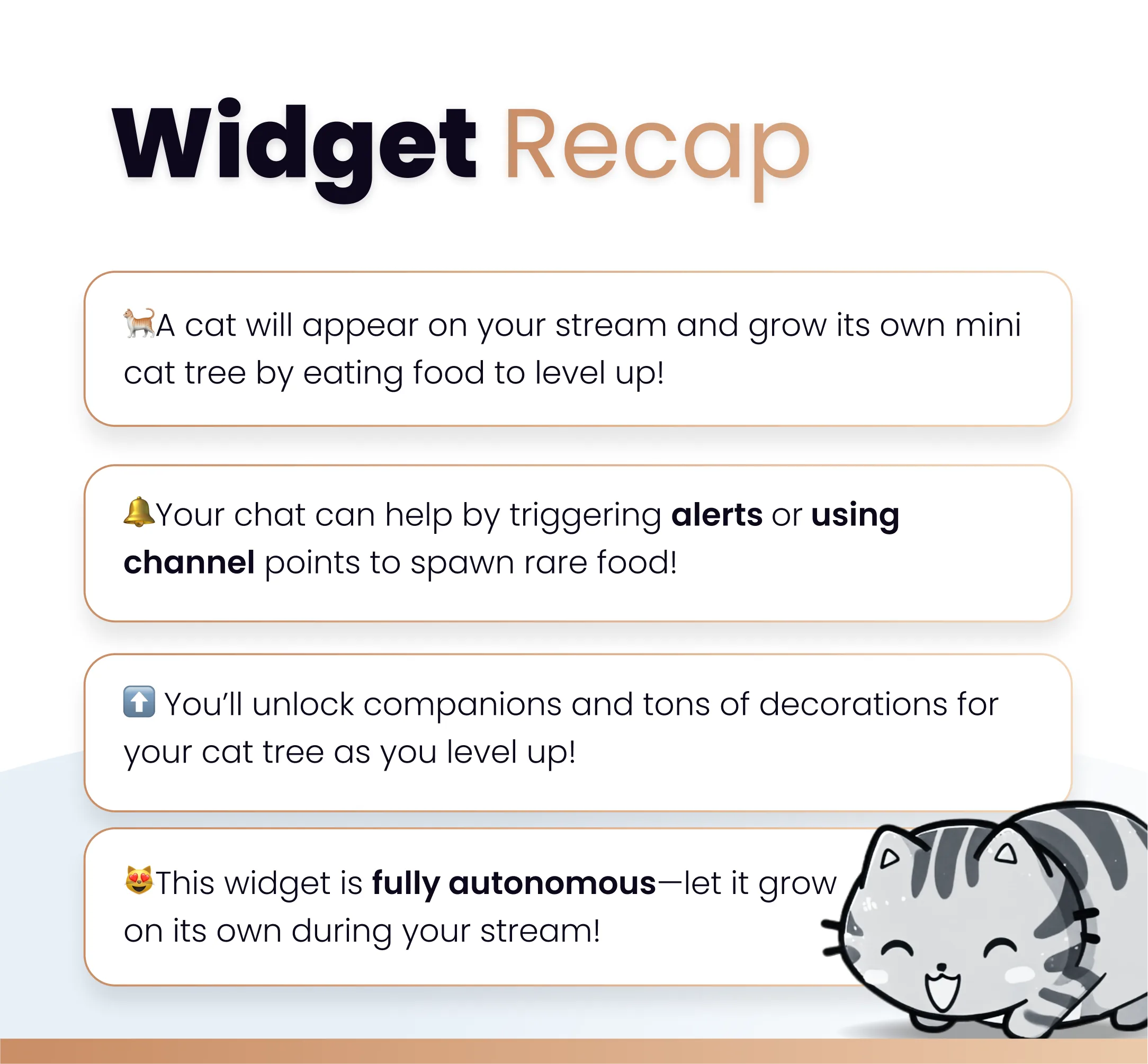 Widget Cats Paradise