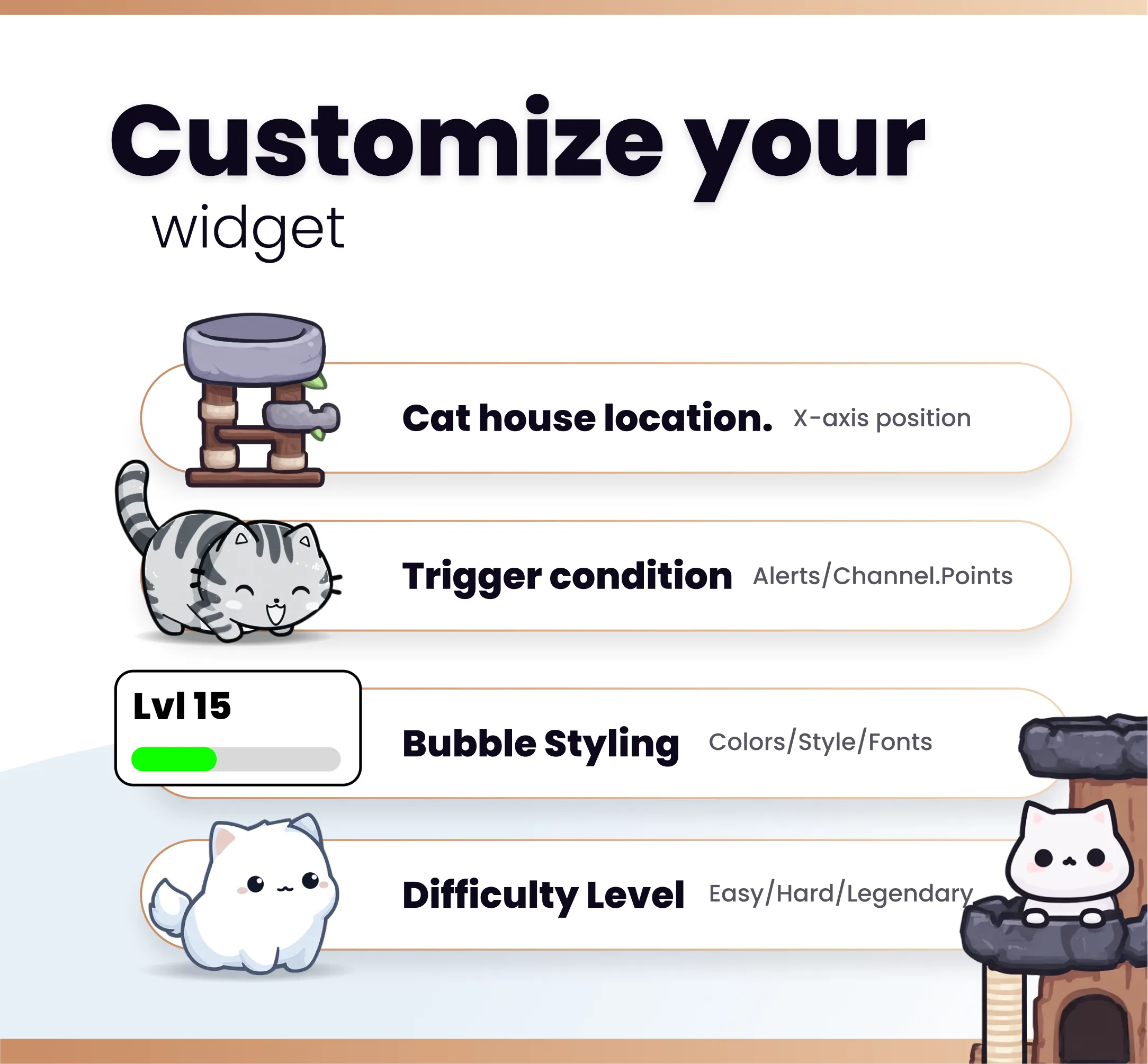 Widget Cats Paradise
