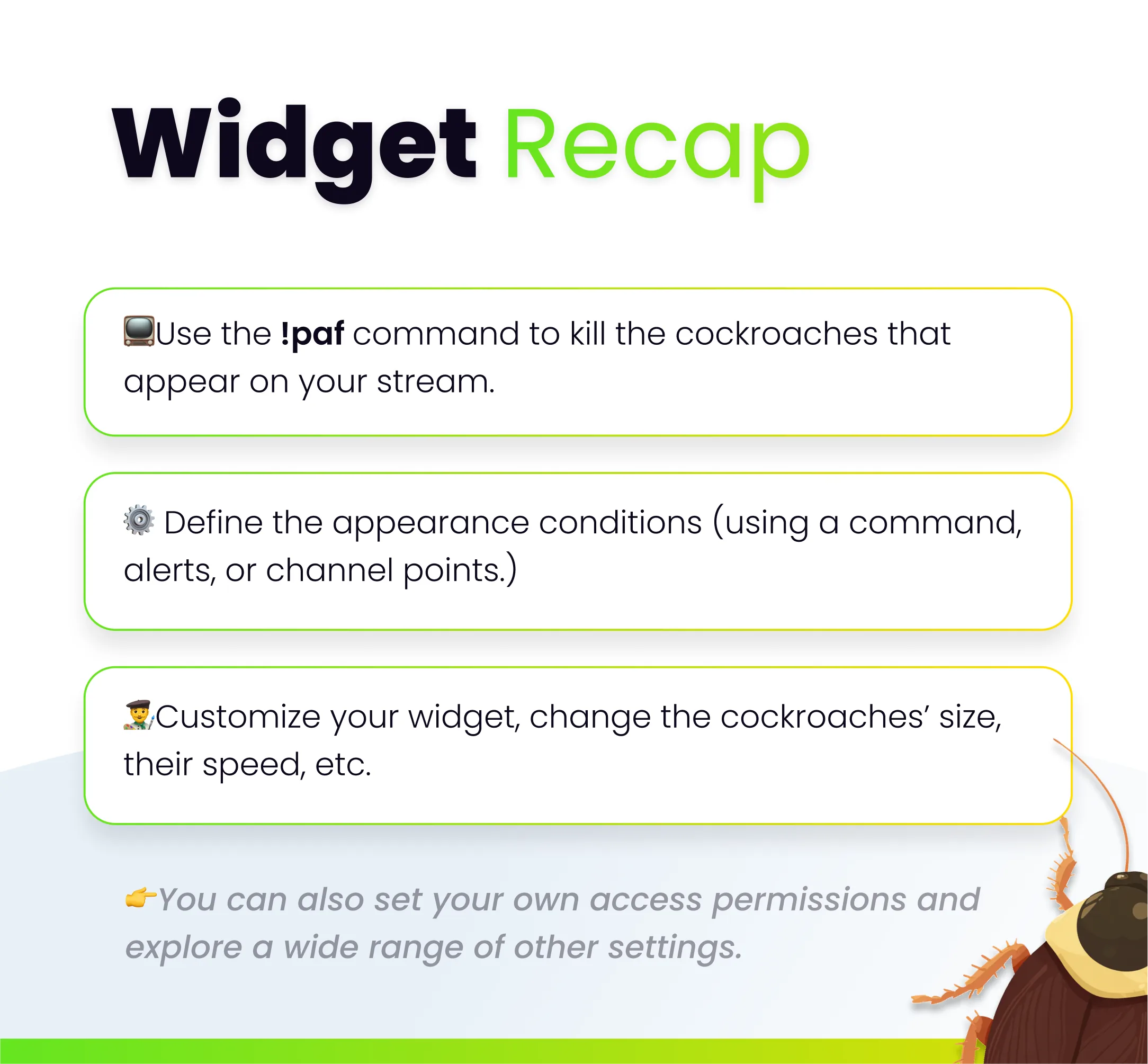 Widget Cockroach