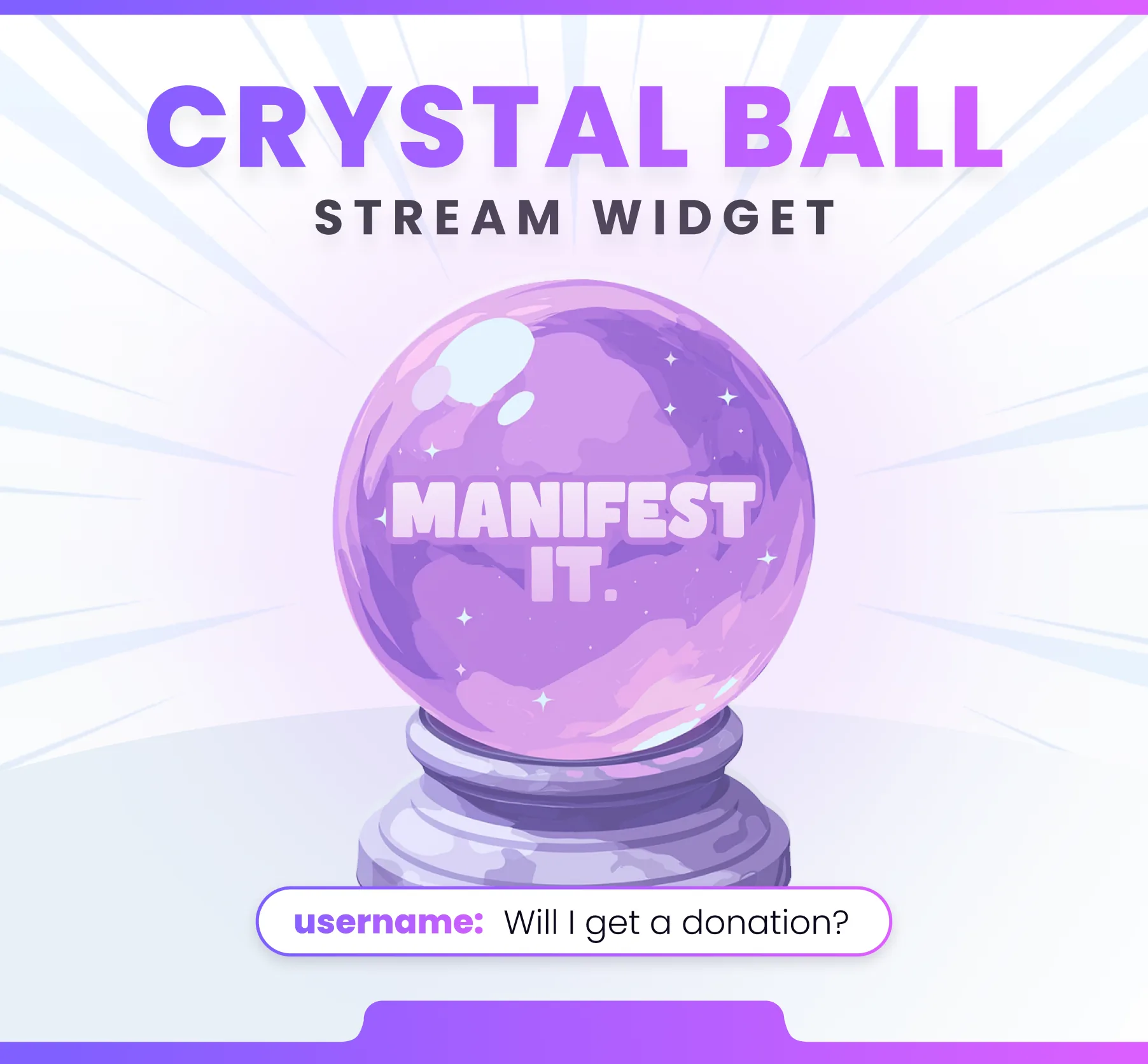 Widget Crystal Ball