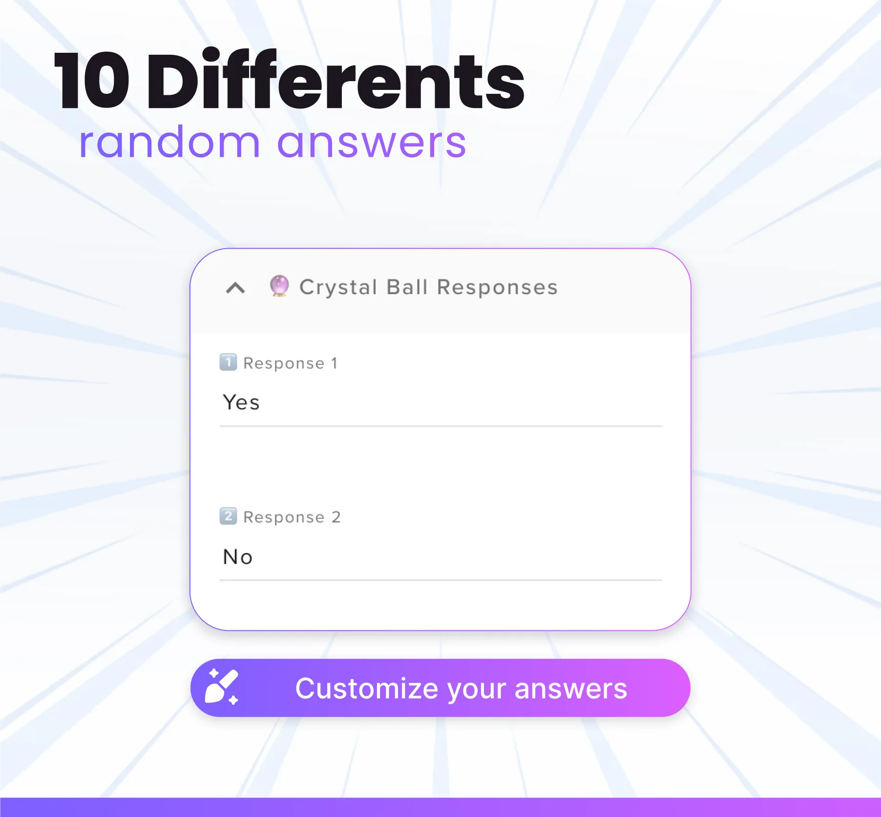 Widget Crystal Ball