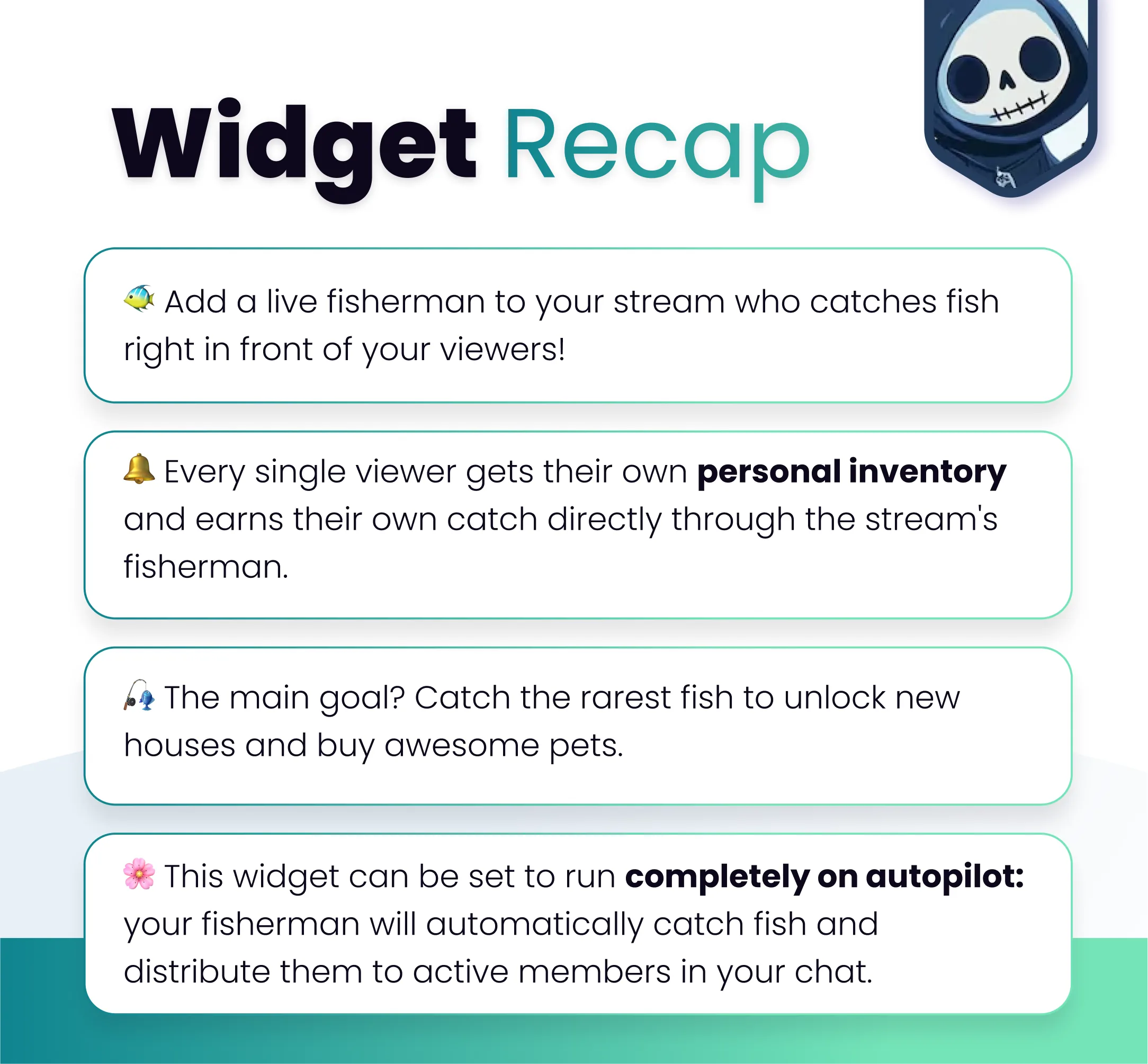 Widget Fishing Game