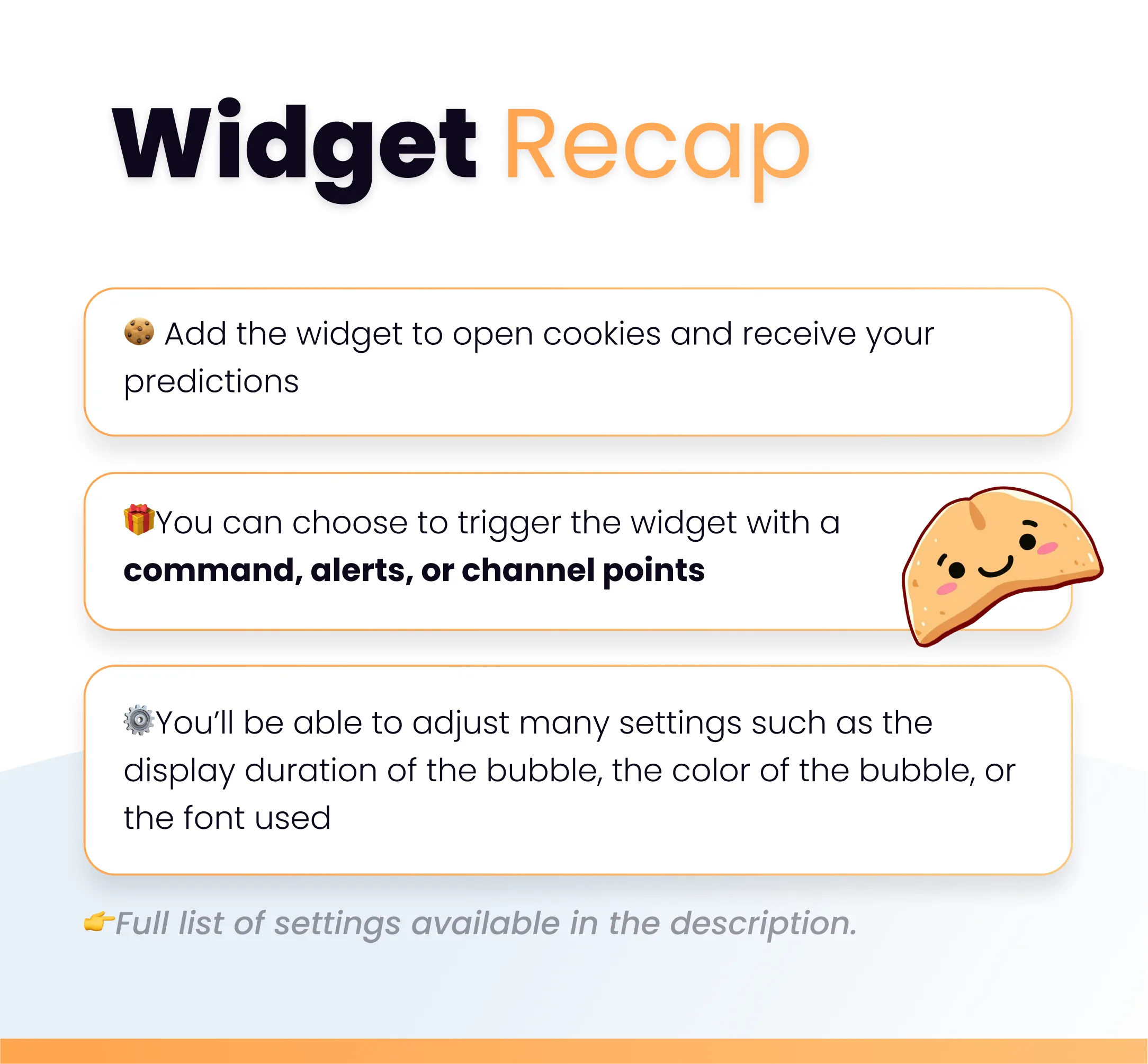 Widget Fortune Cookie
