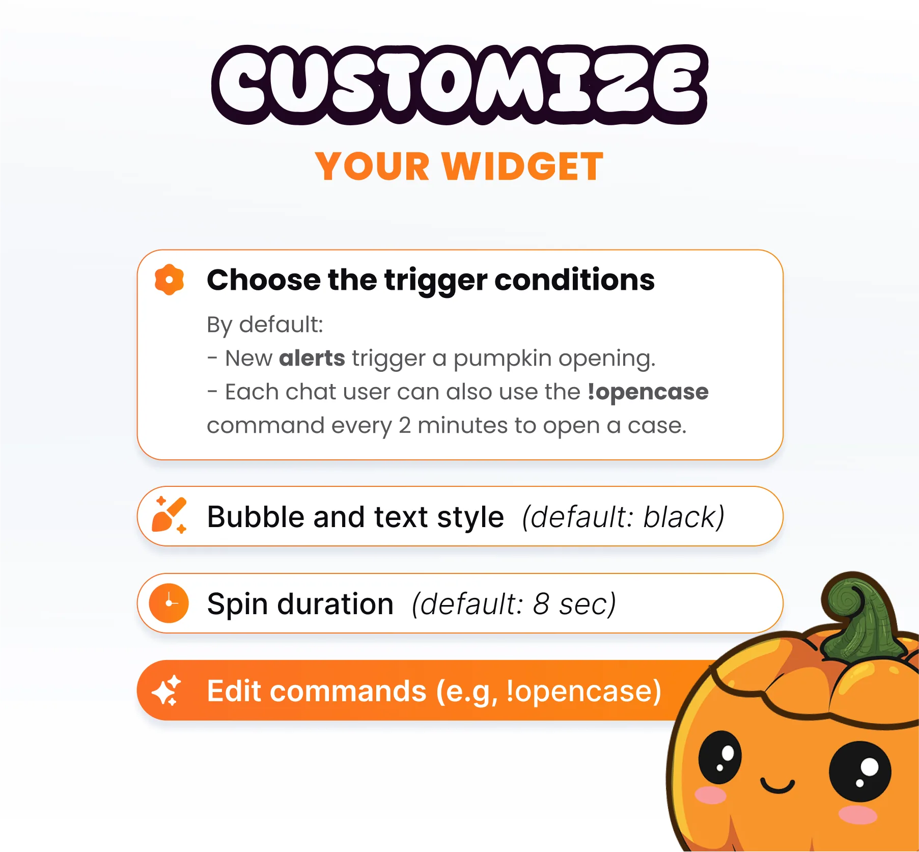 Widget Halloween Boxes