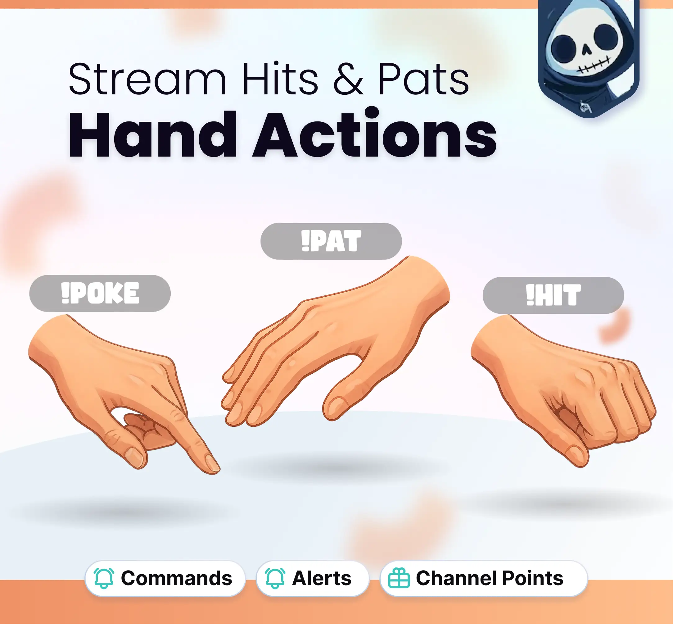 Widget Hand Actions