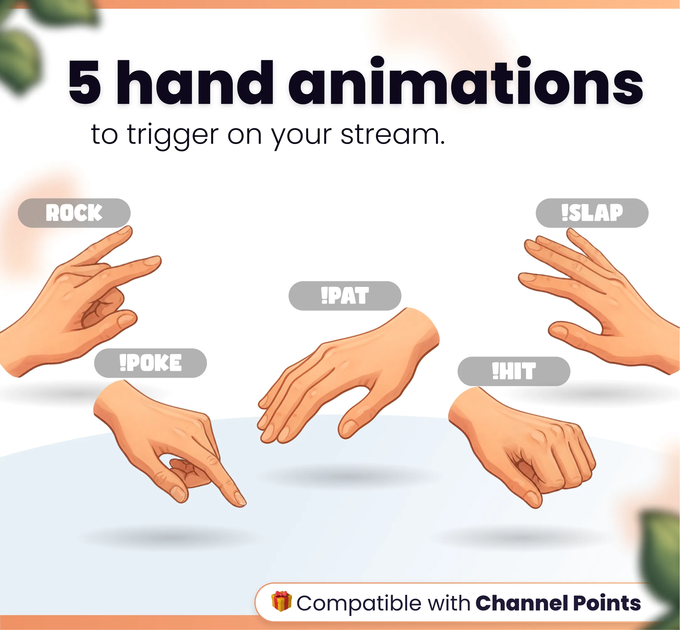 Widget Hand Actions