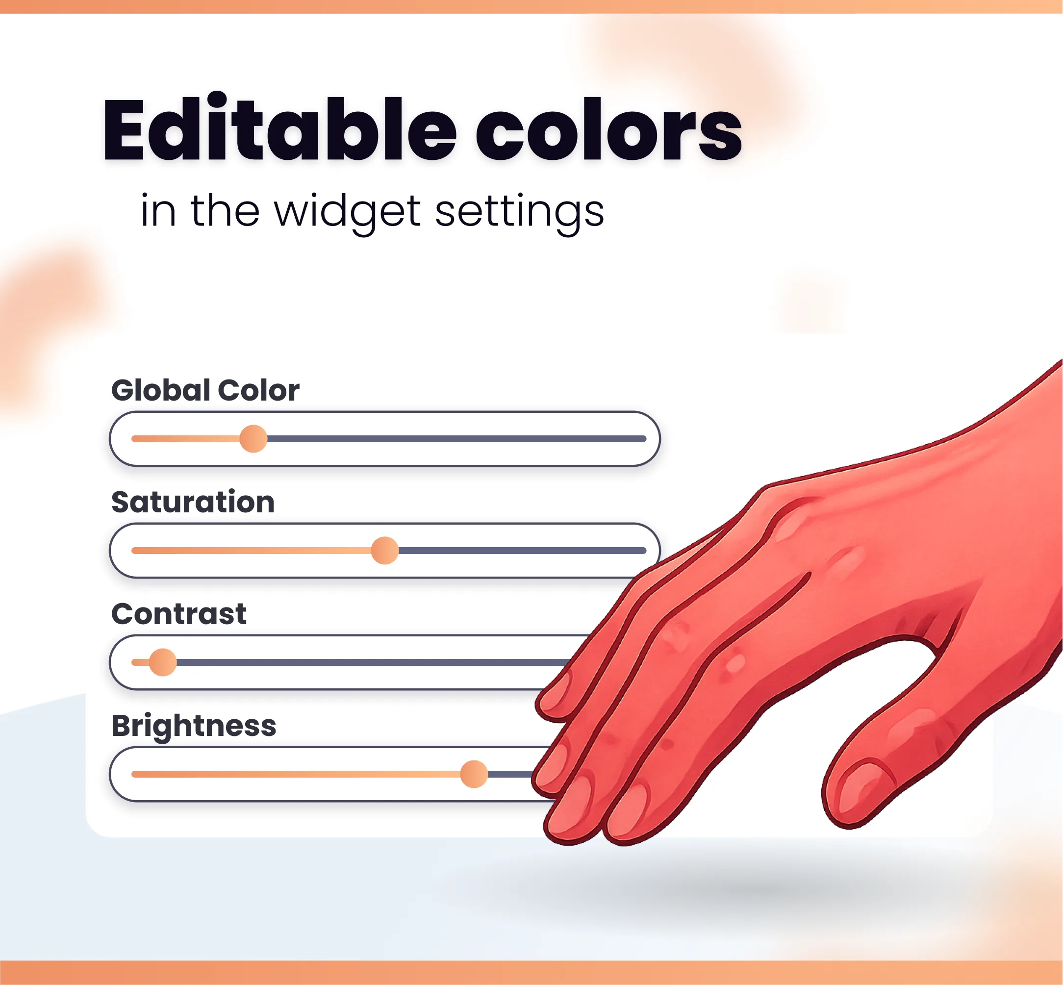 Widget Hand Actions