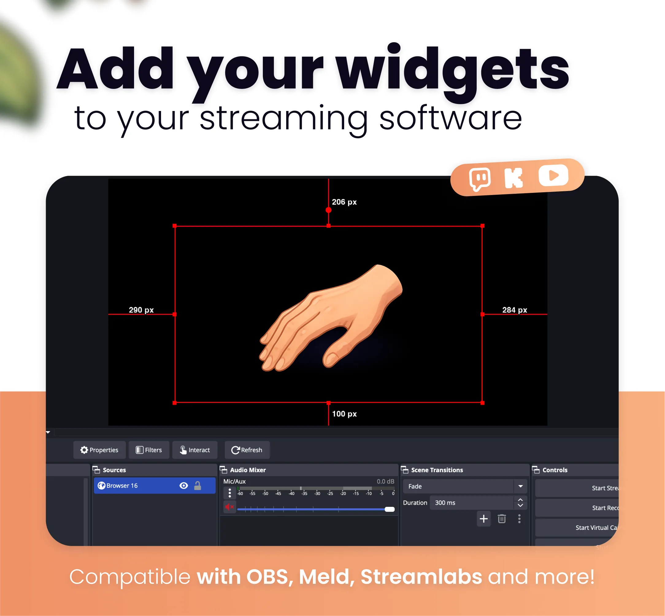 Widget Hand Actions
