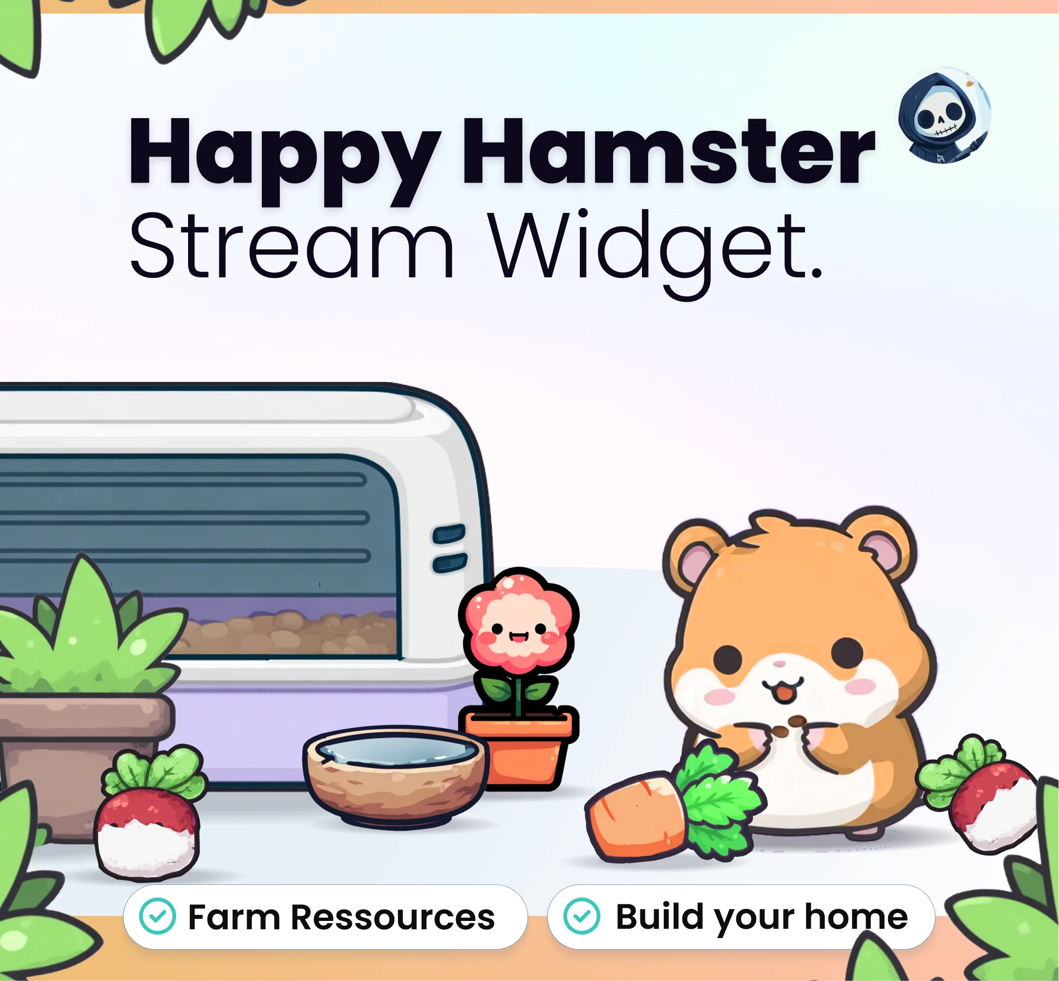 Widget Happy Hamster