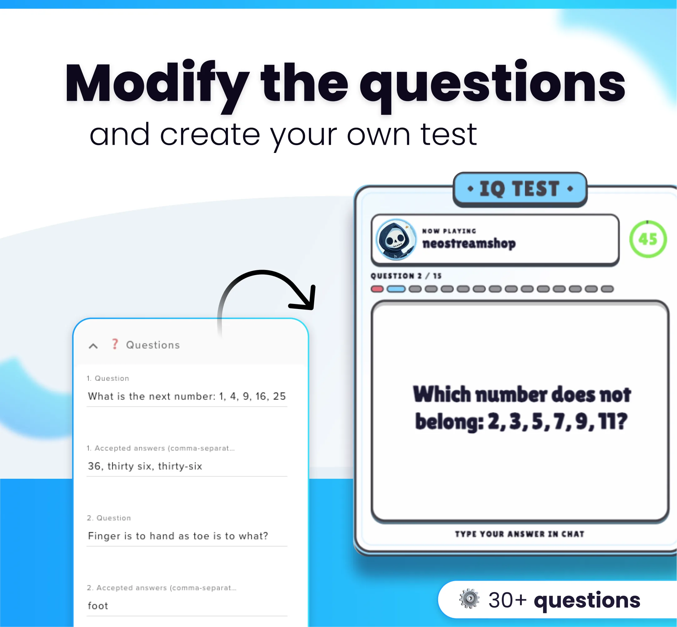 Widget Iq Test