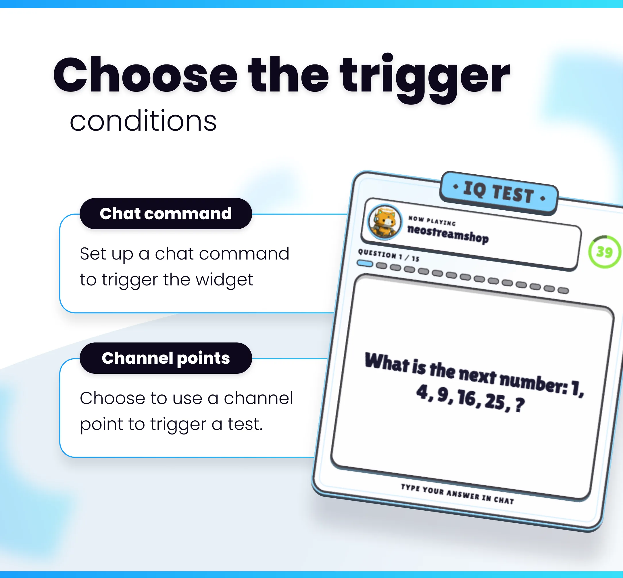 Widget Iq Test