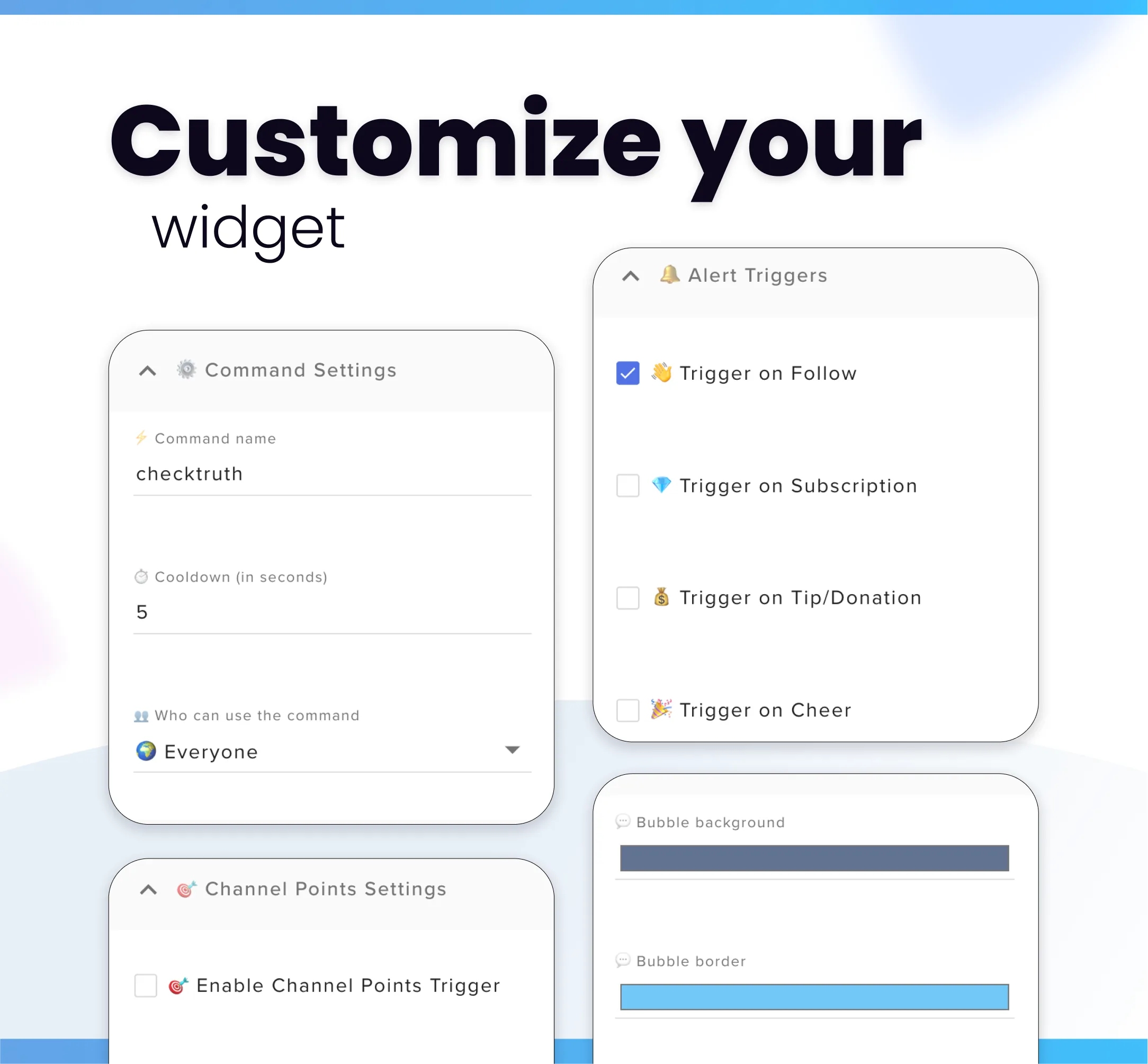 Widget Lie Detector