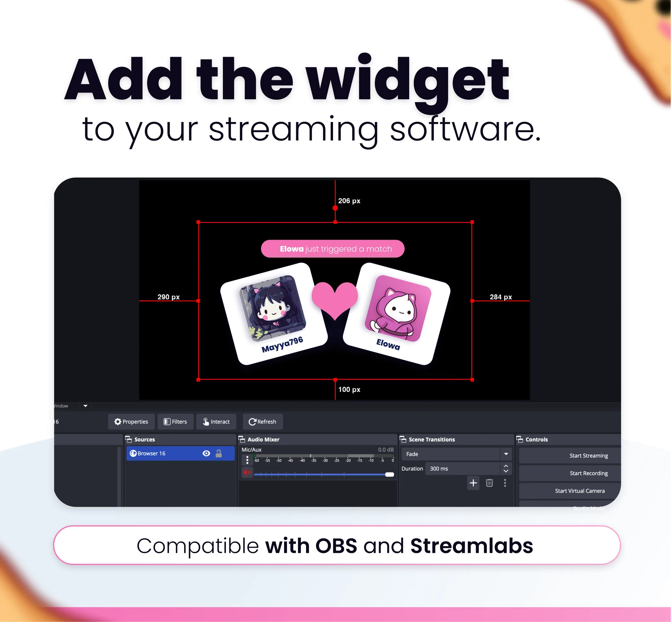 Widget Love Match