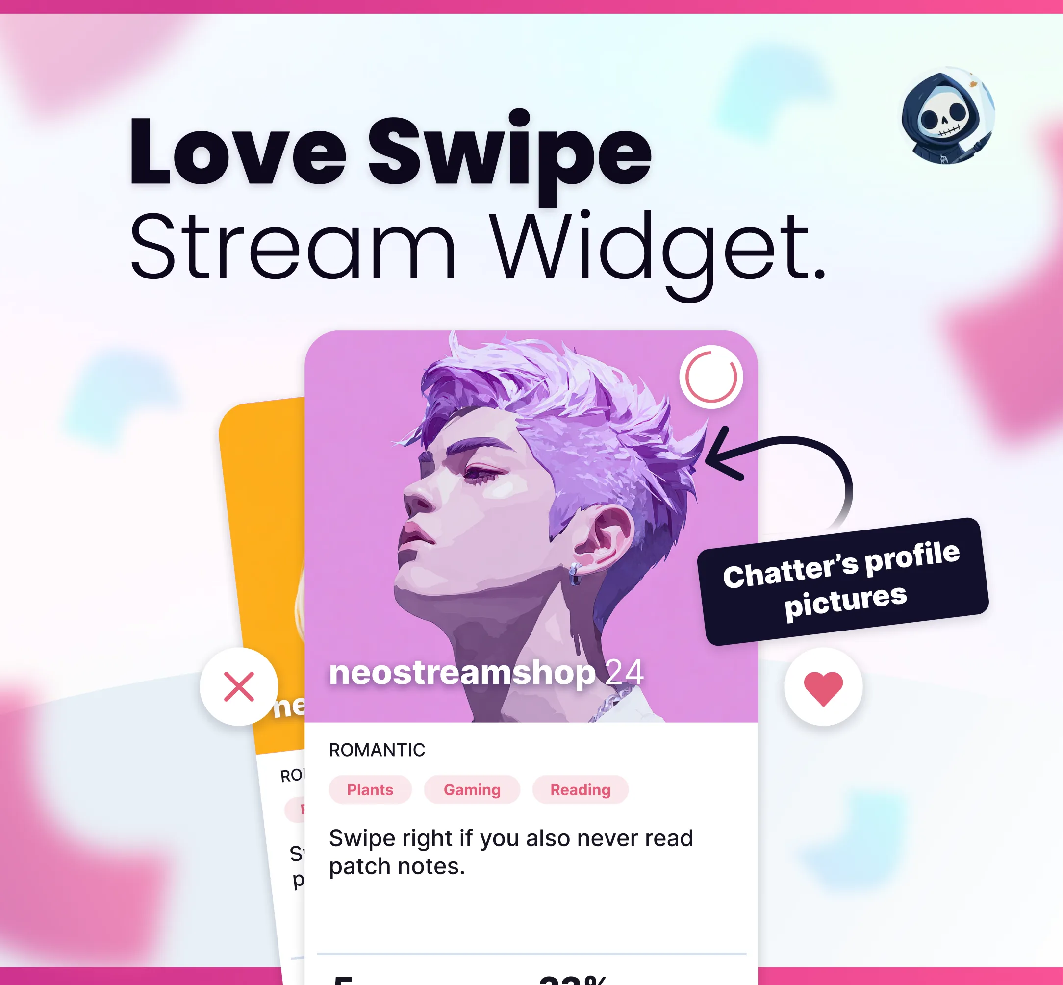 Widget Love Swipe