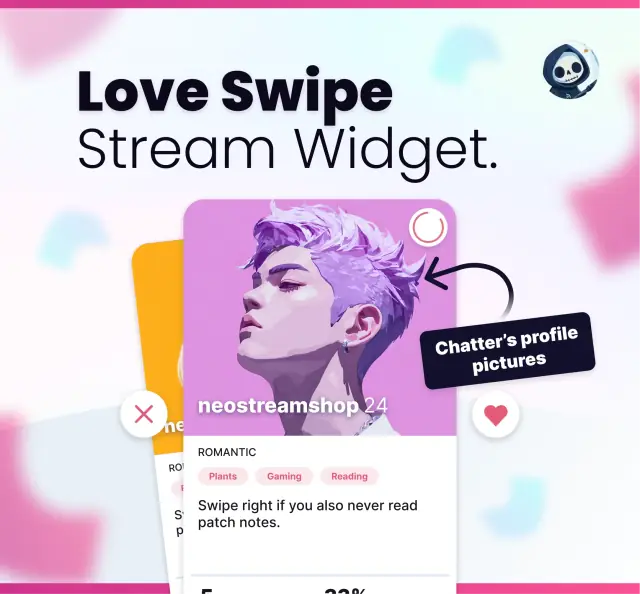Widget Love Swipe