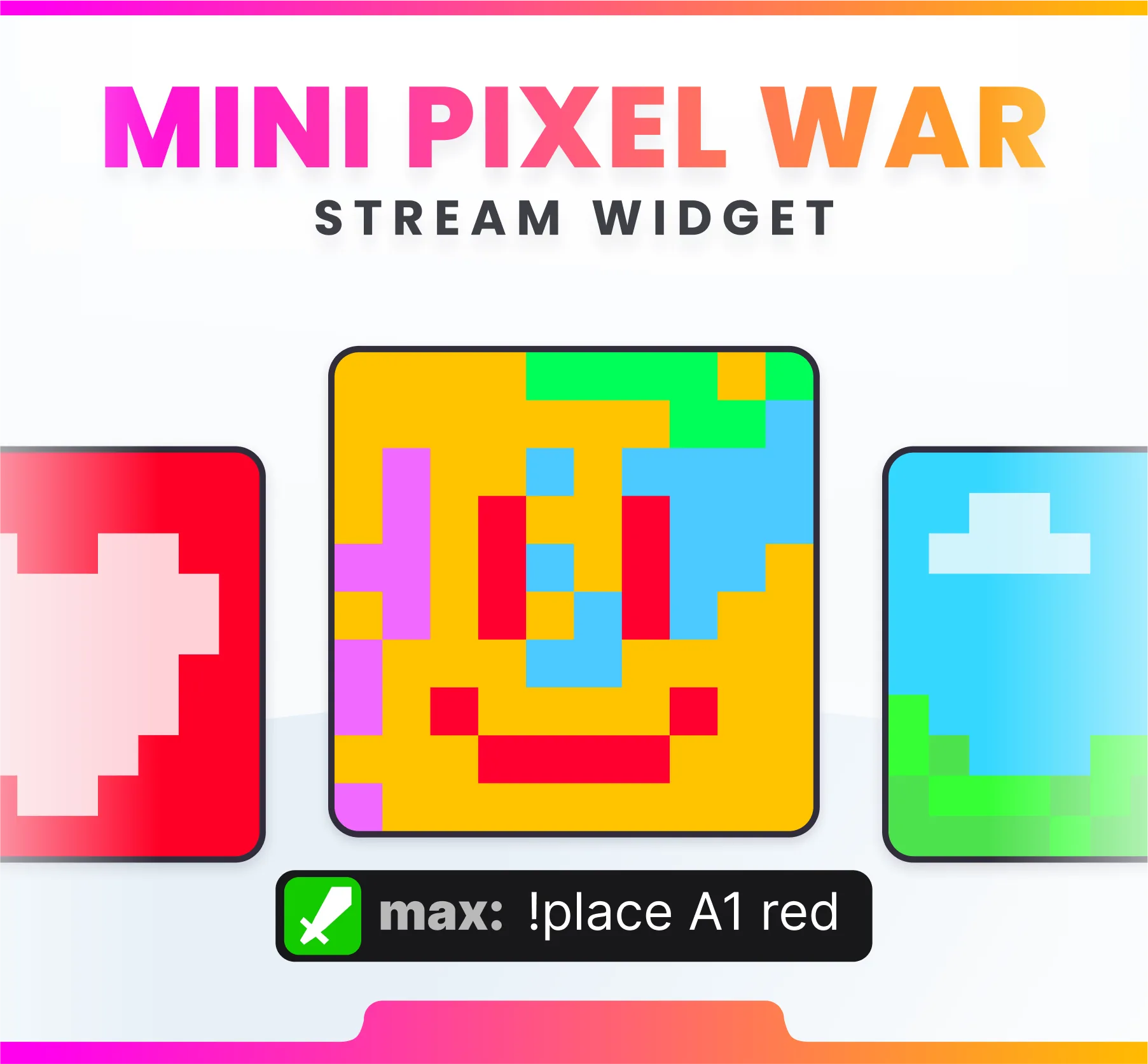 Widget Mini Pixel War