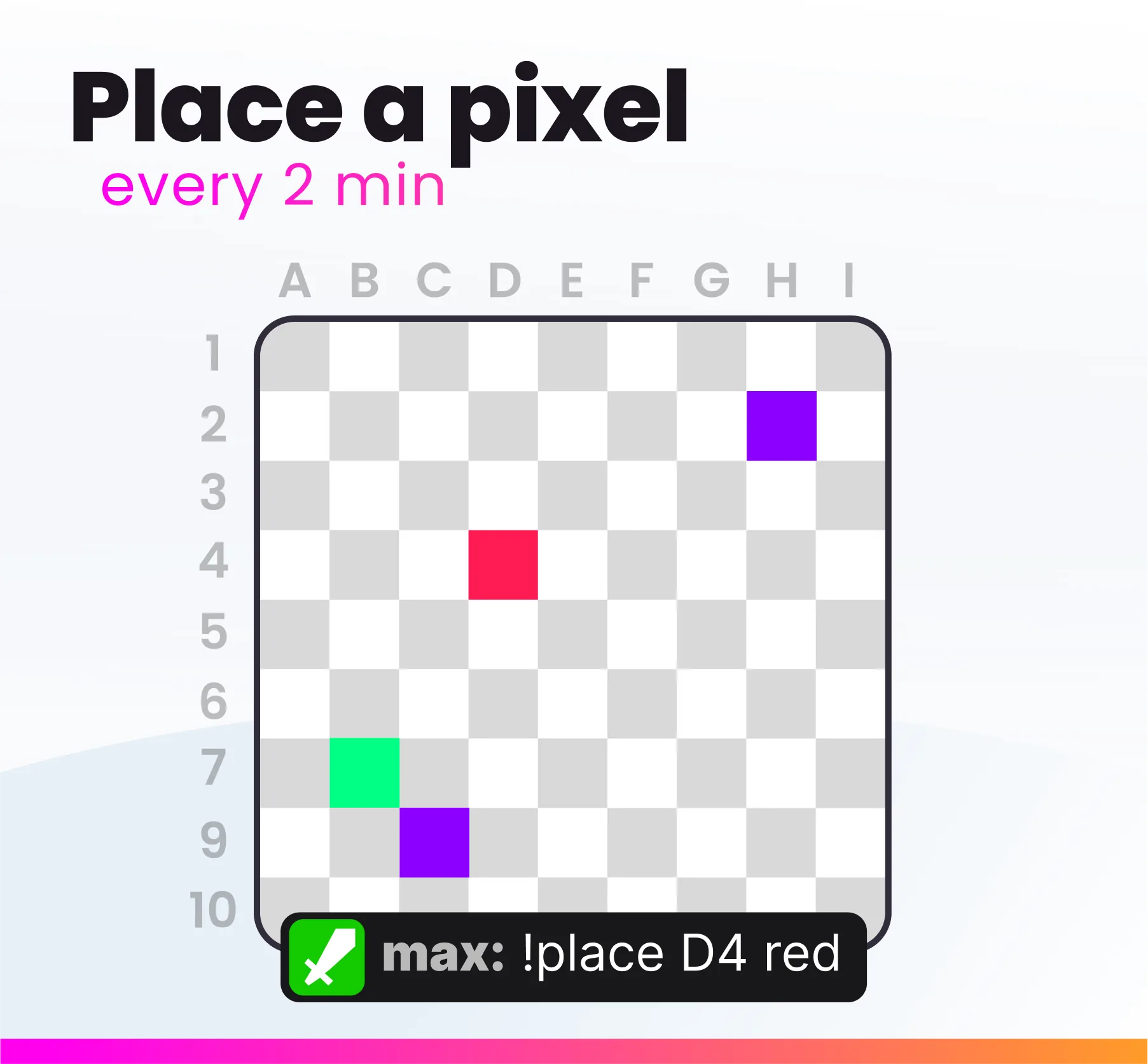 Widget Mini Pixel War