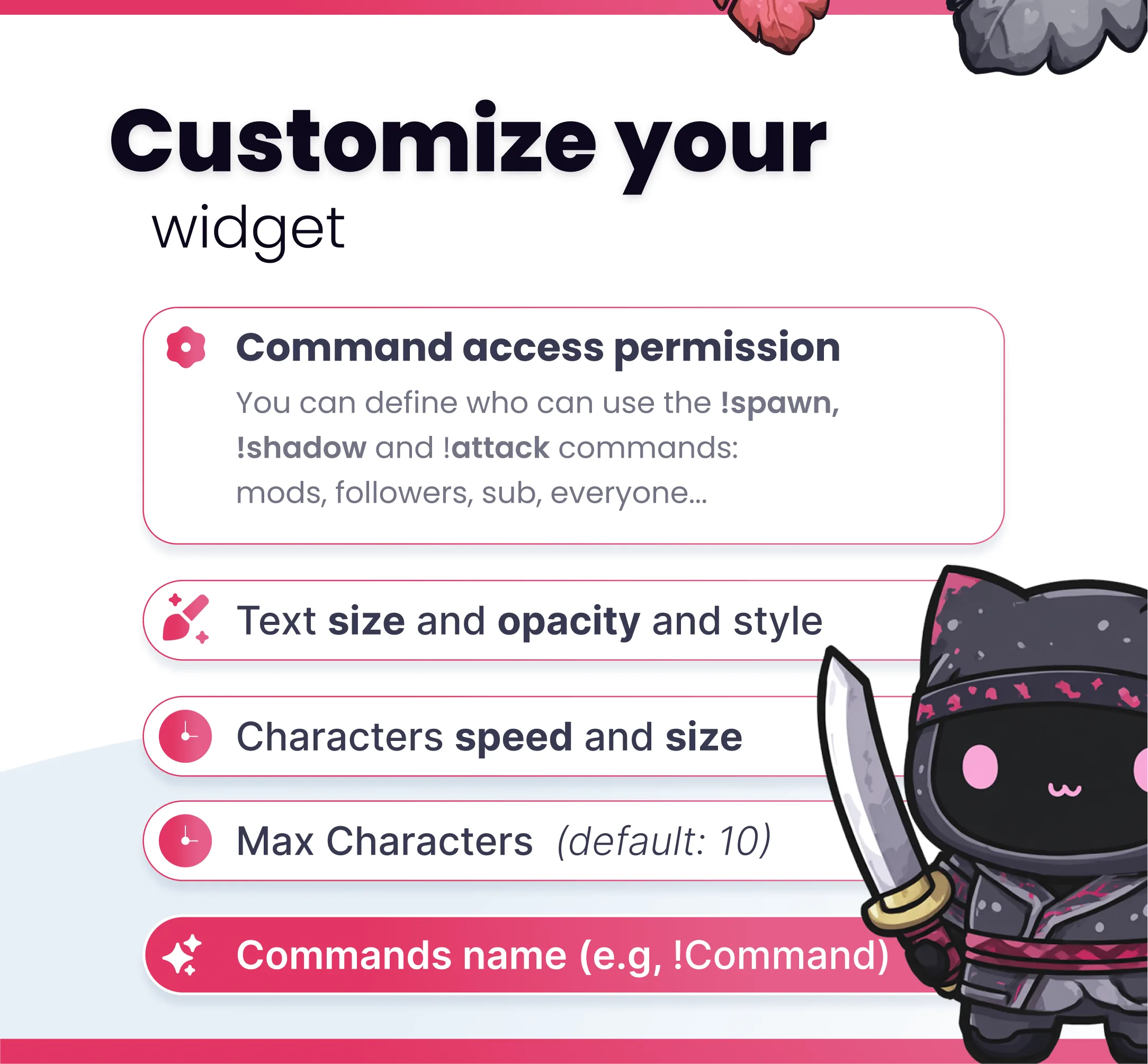 Widget Ninja Fight