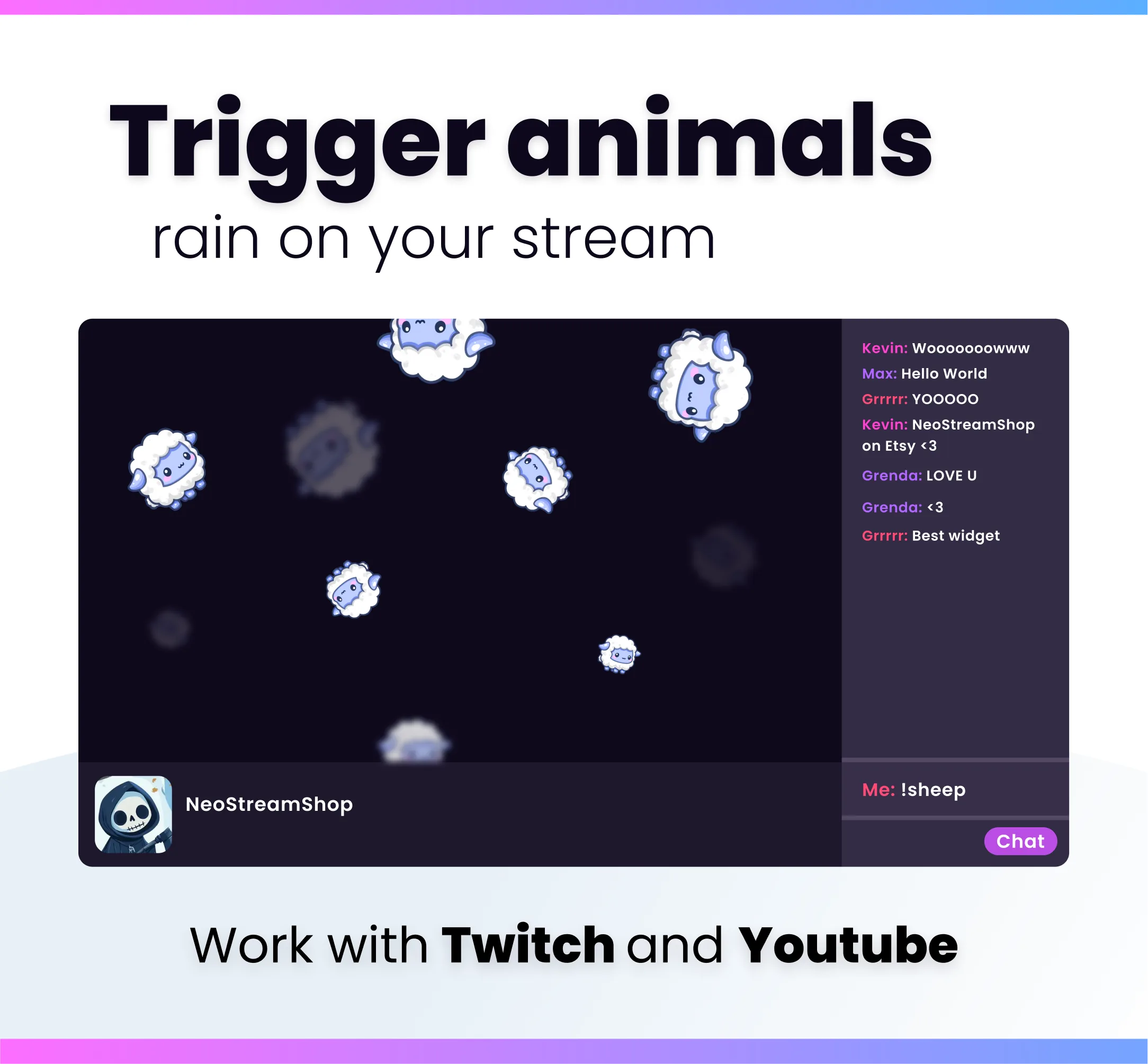 Widget Pet Rain