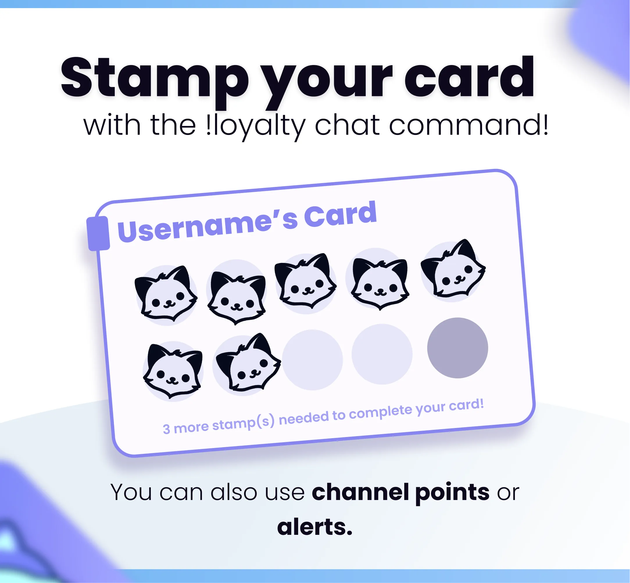 Widget Reward Card