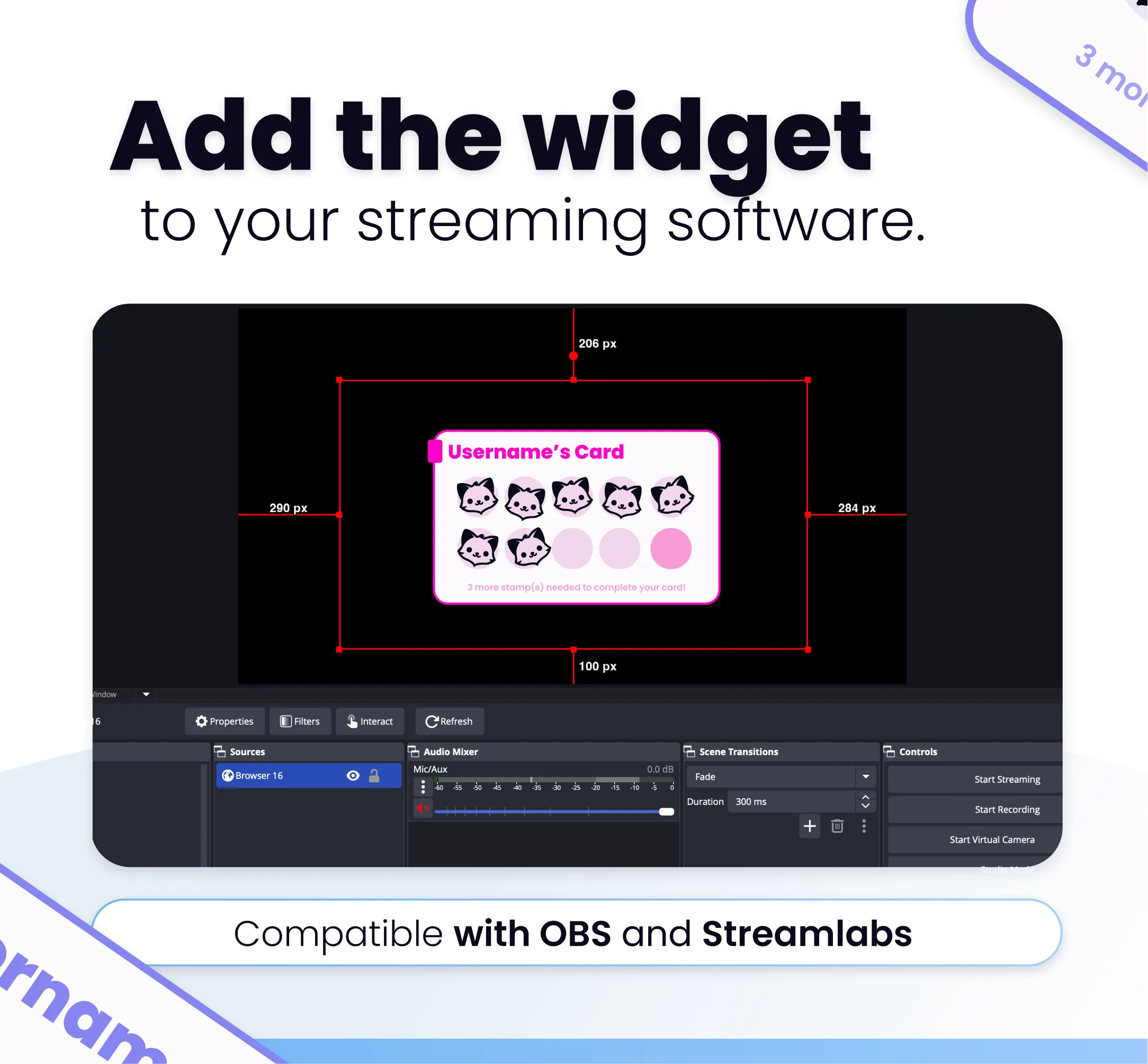 Widget Reward Card