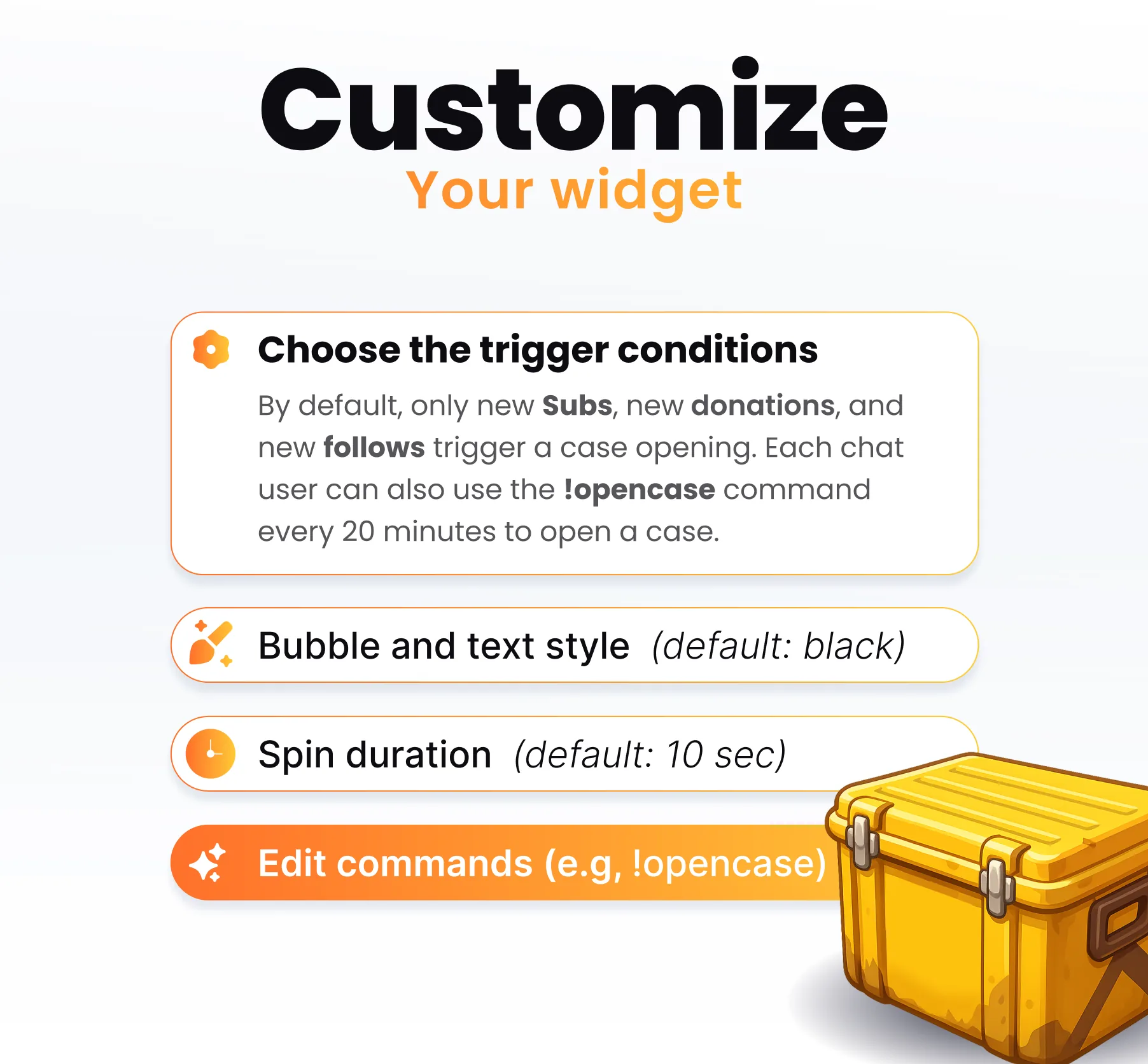 Widget Skin Case