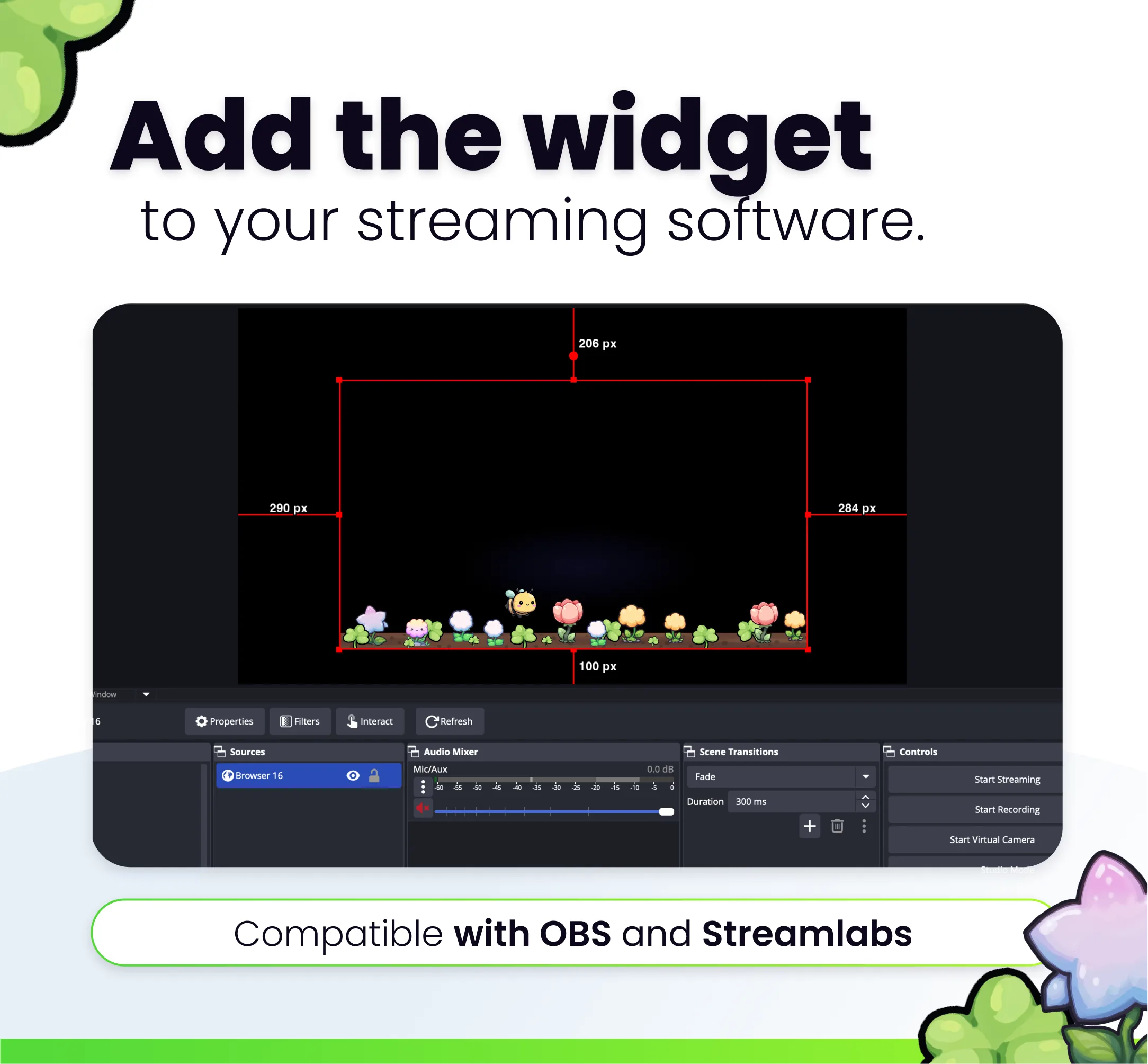 Widget Stream Garden